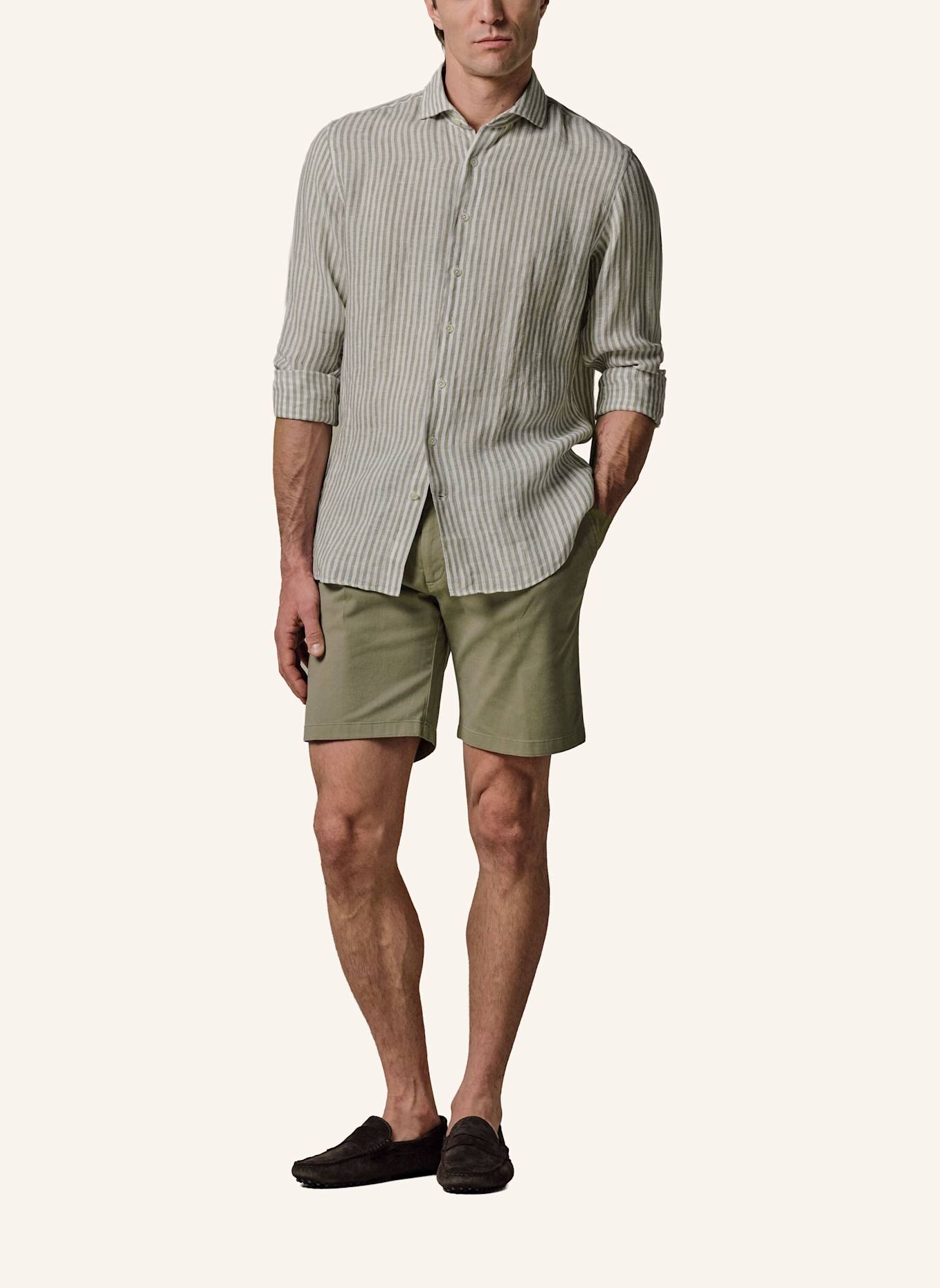 PROFUOMO Hemd: GRÜN