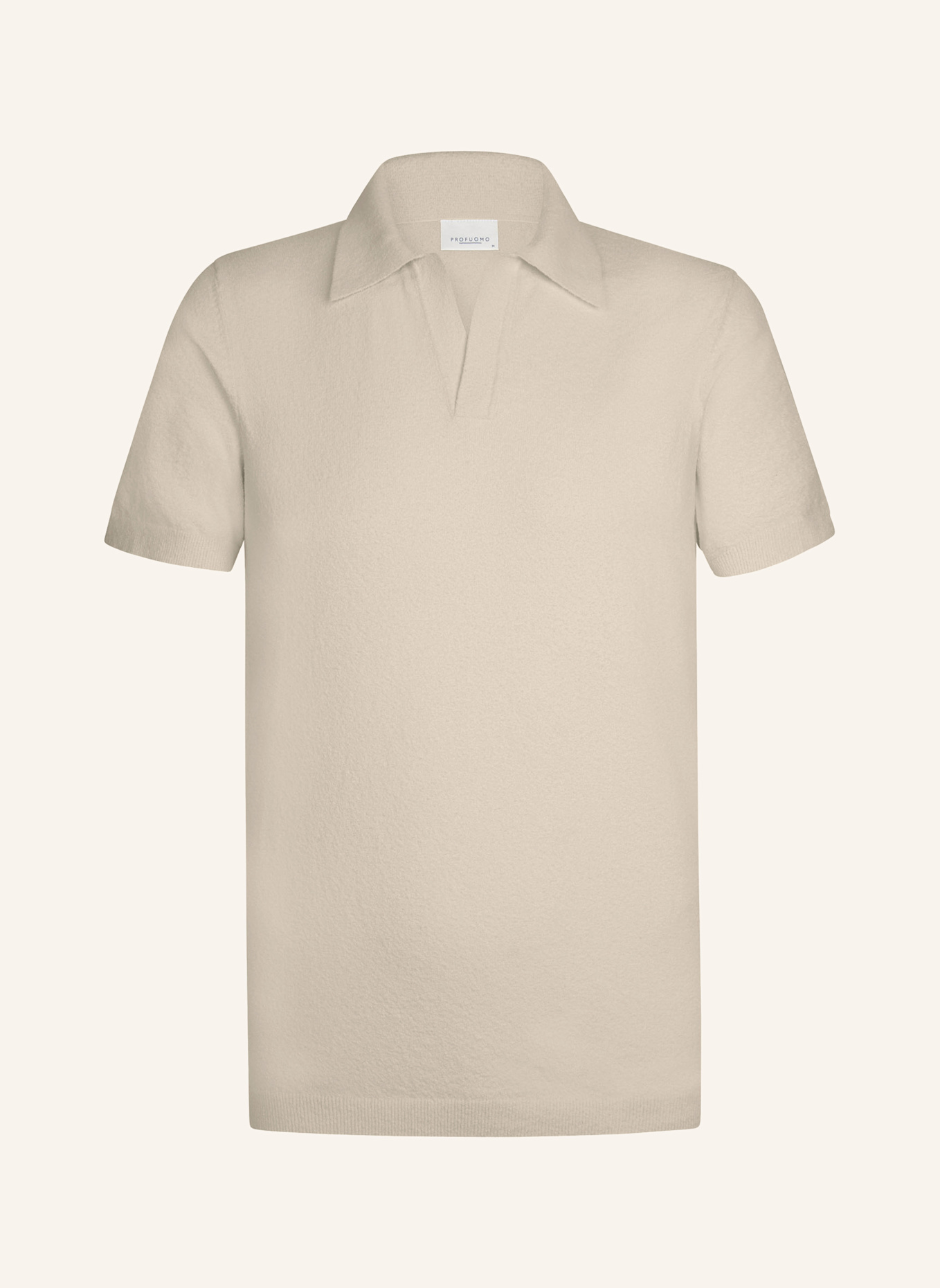 PROFUOMO Polo kurzarm: WEISS