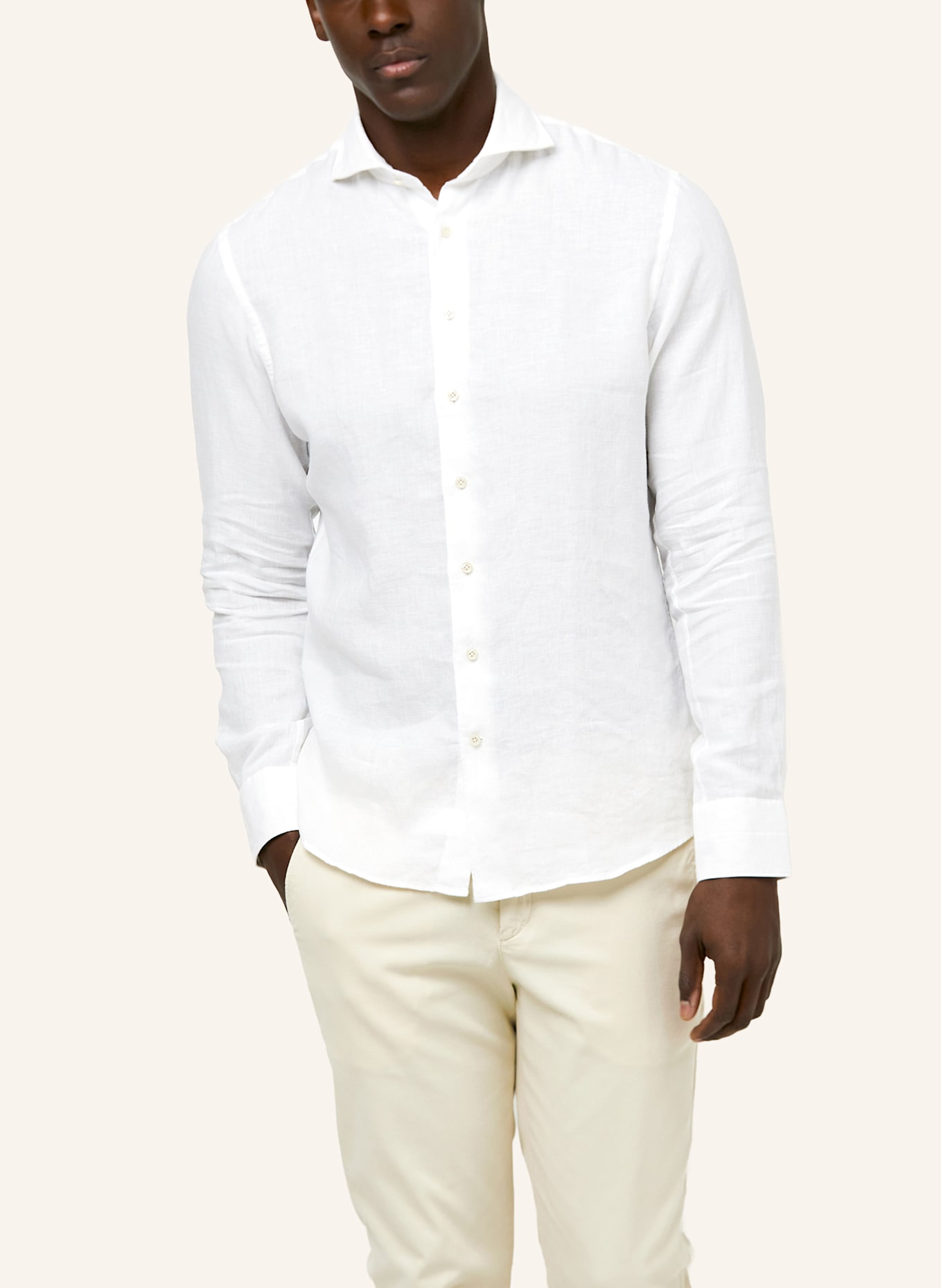 PROFUOMO Hemd: WEISS