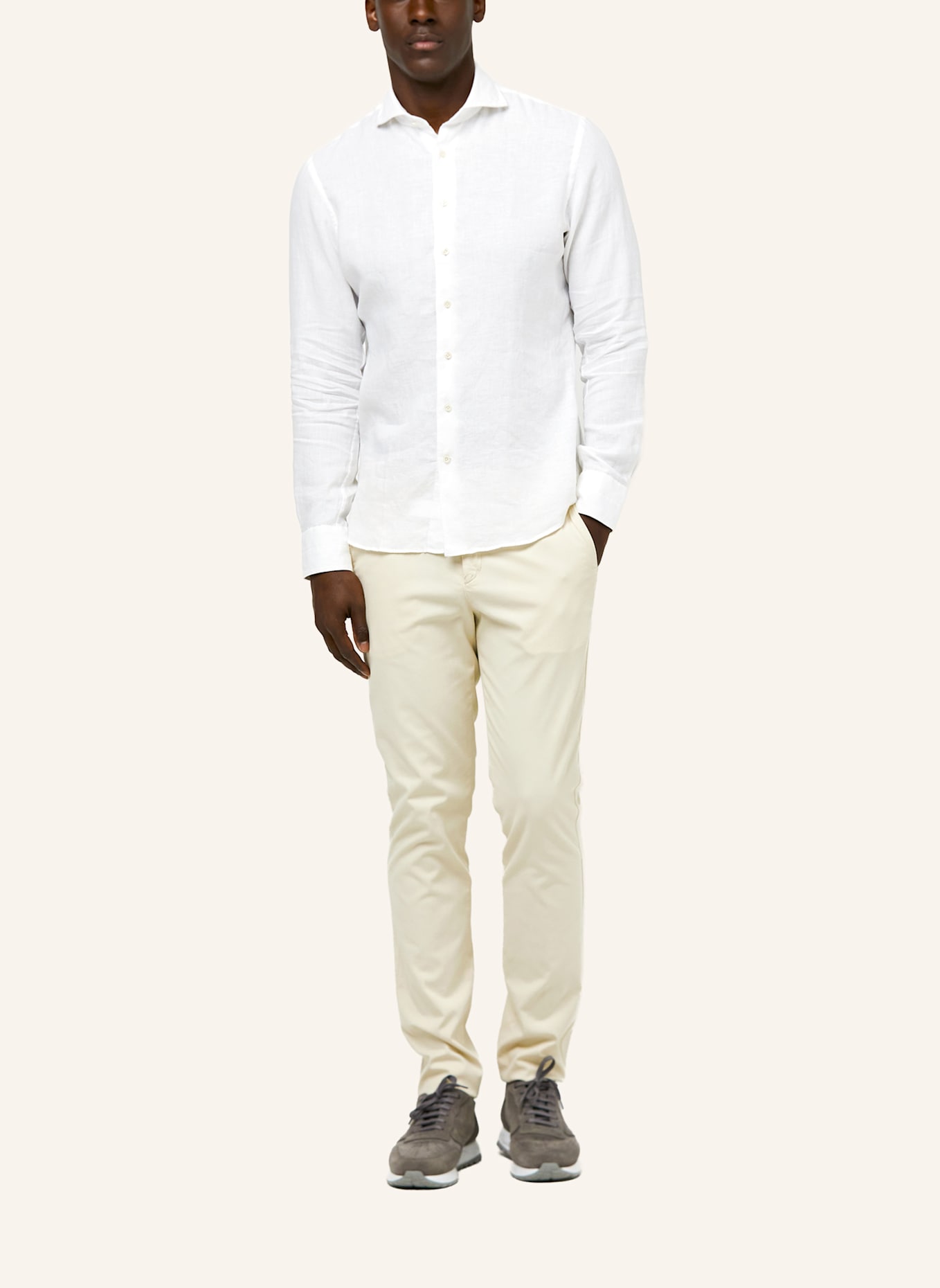 PROFUOMO Hemd: WEISS