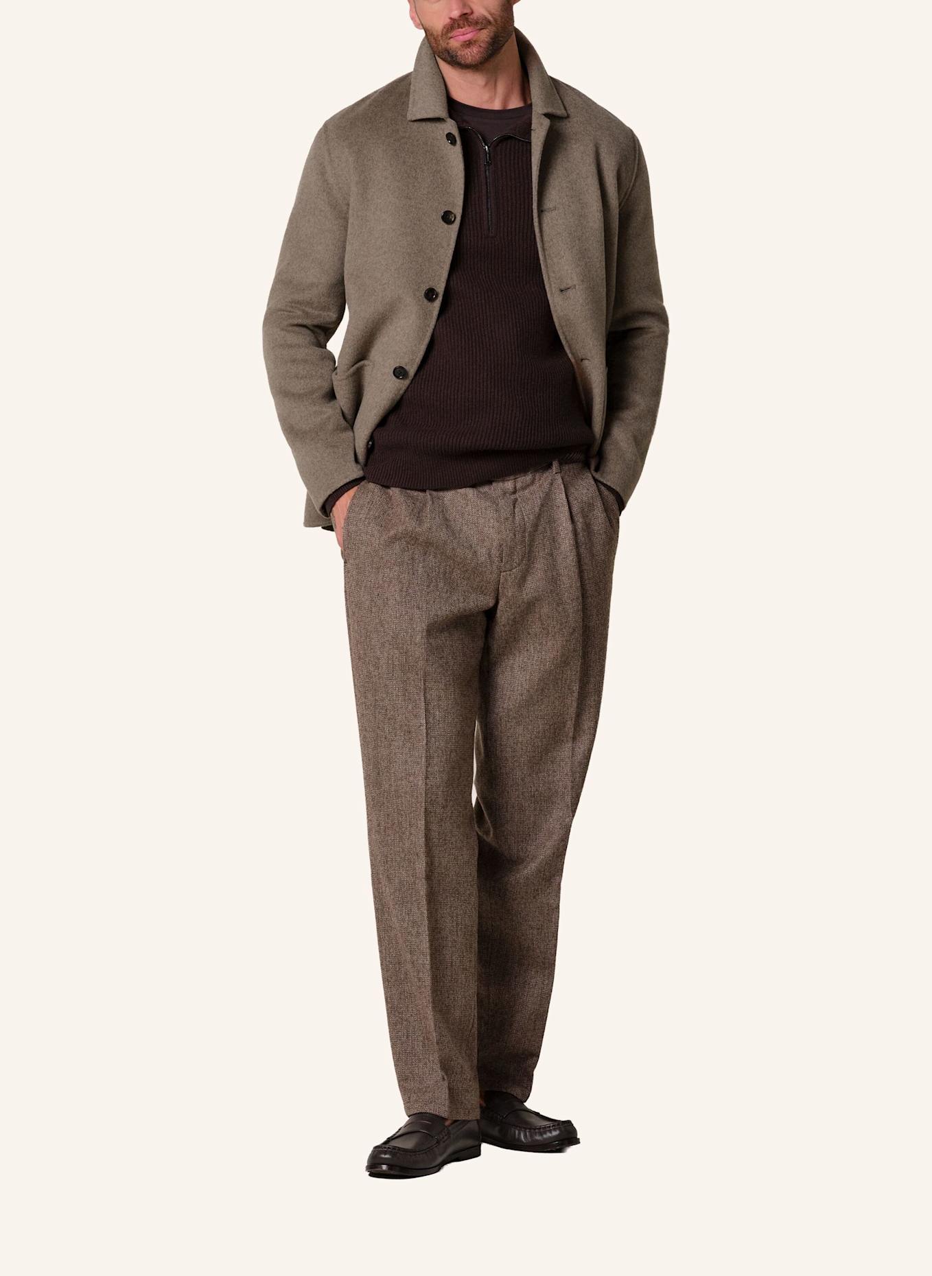 PROFUOMO Overshirt: BRAUN