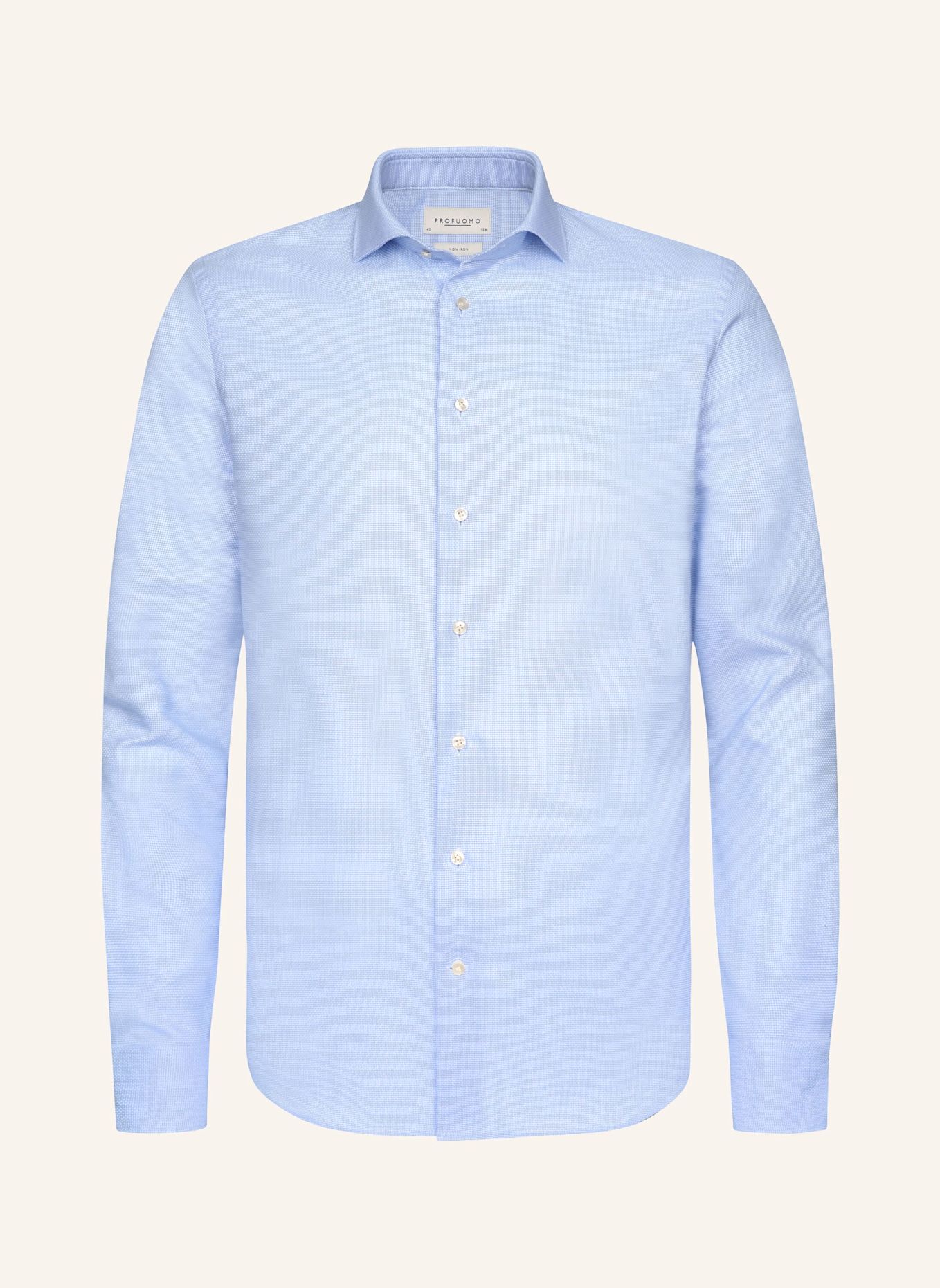 PROFUOMO Hemd: BLAU / BLAUGRAU / DUNKELBLAU