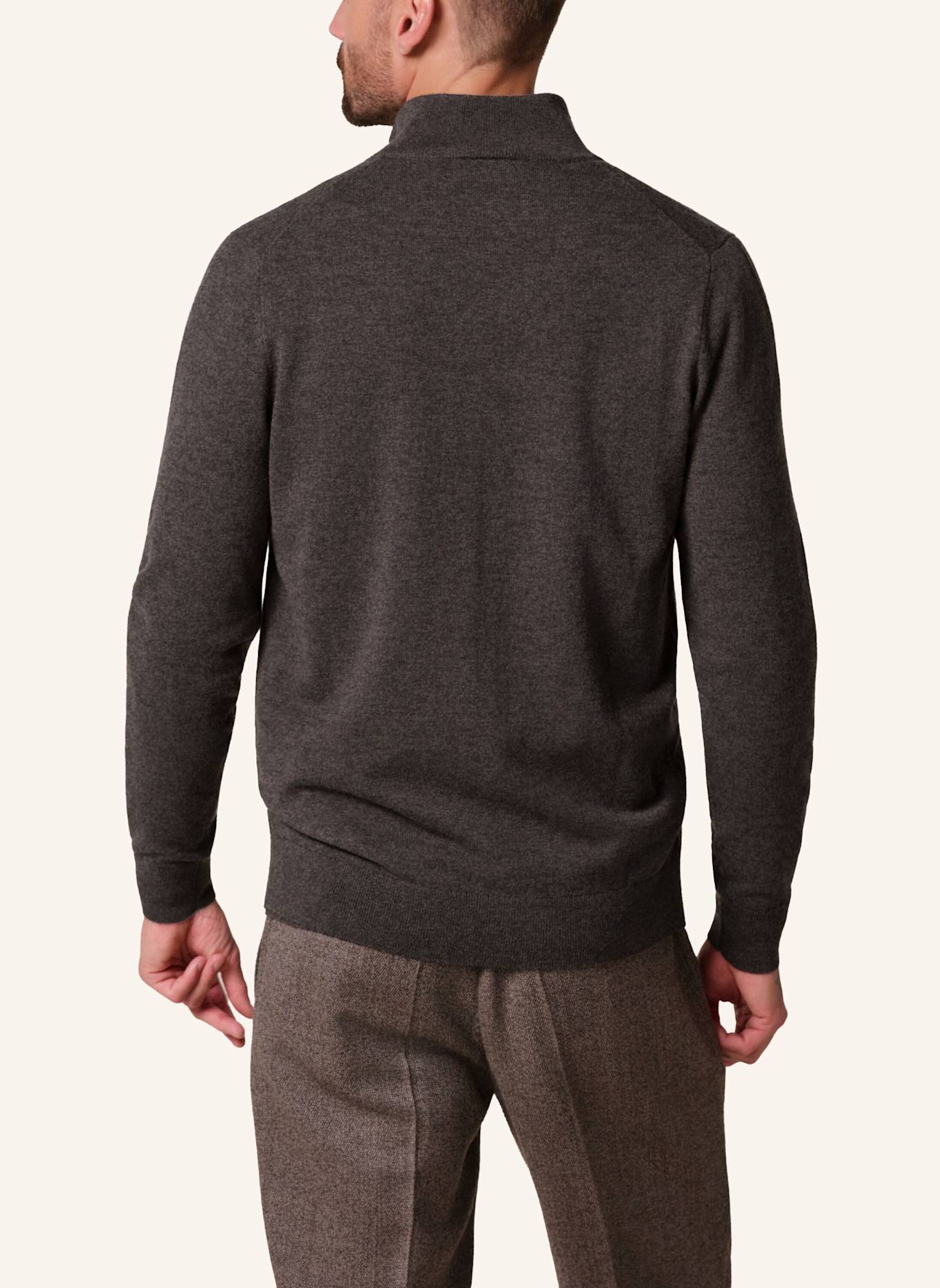 PROFUOMO Strickjacke: BRAUN