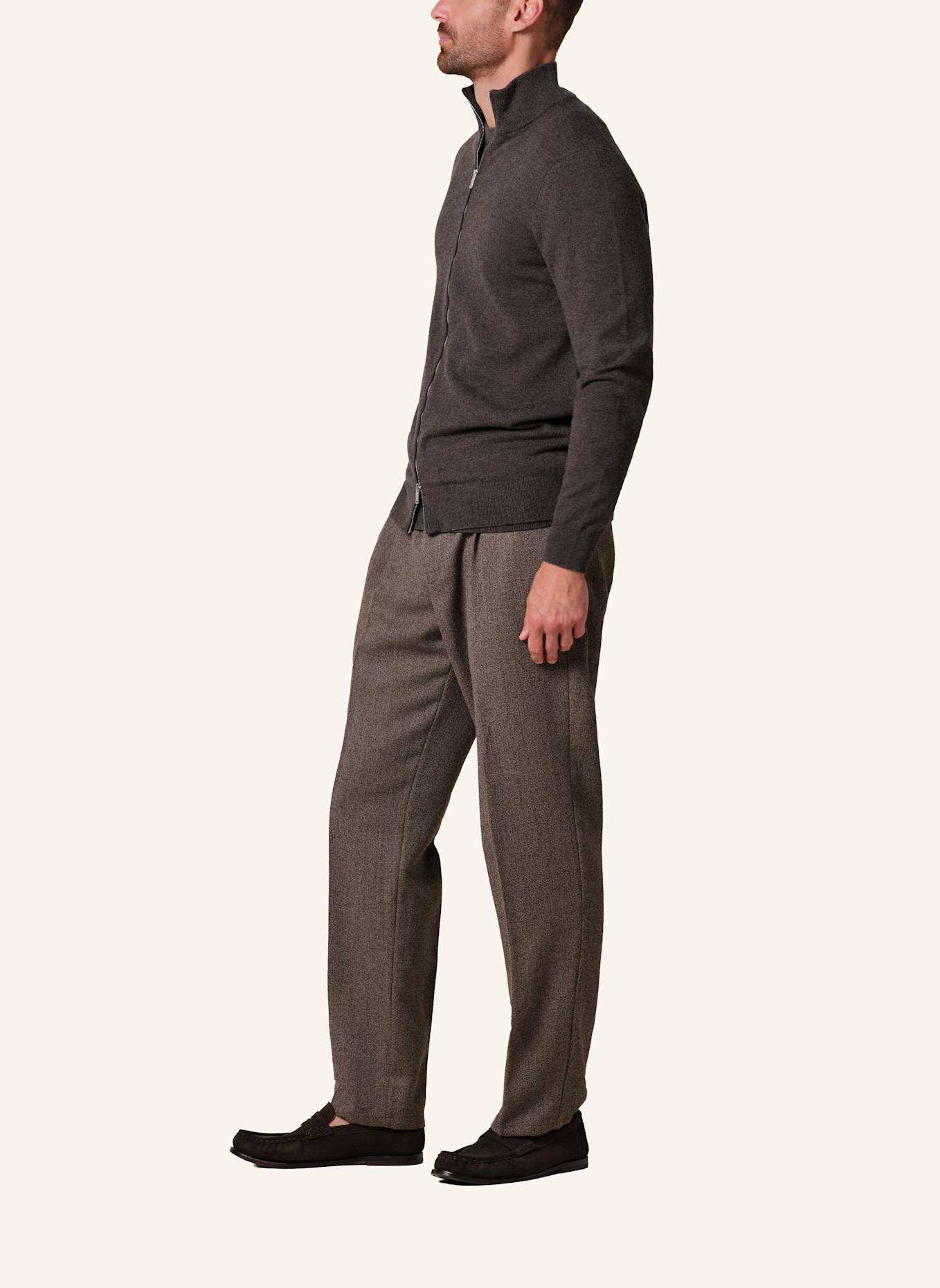 PROFUOMO Strickjacke: BRAUN