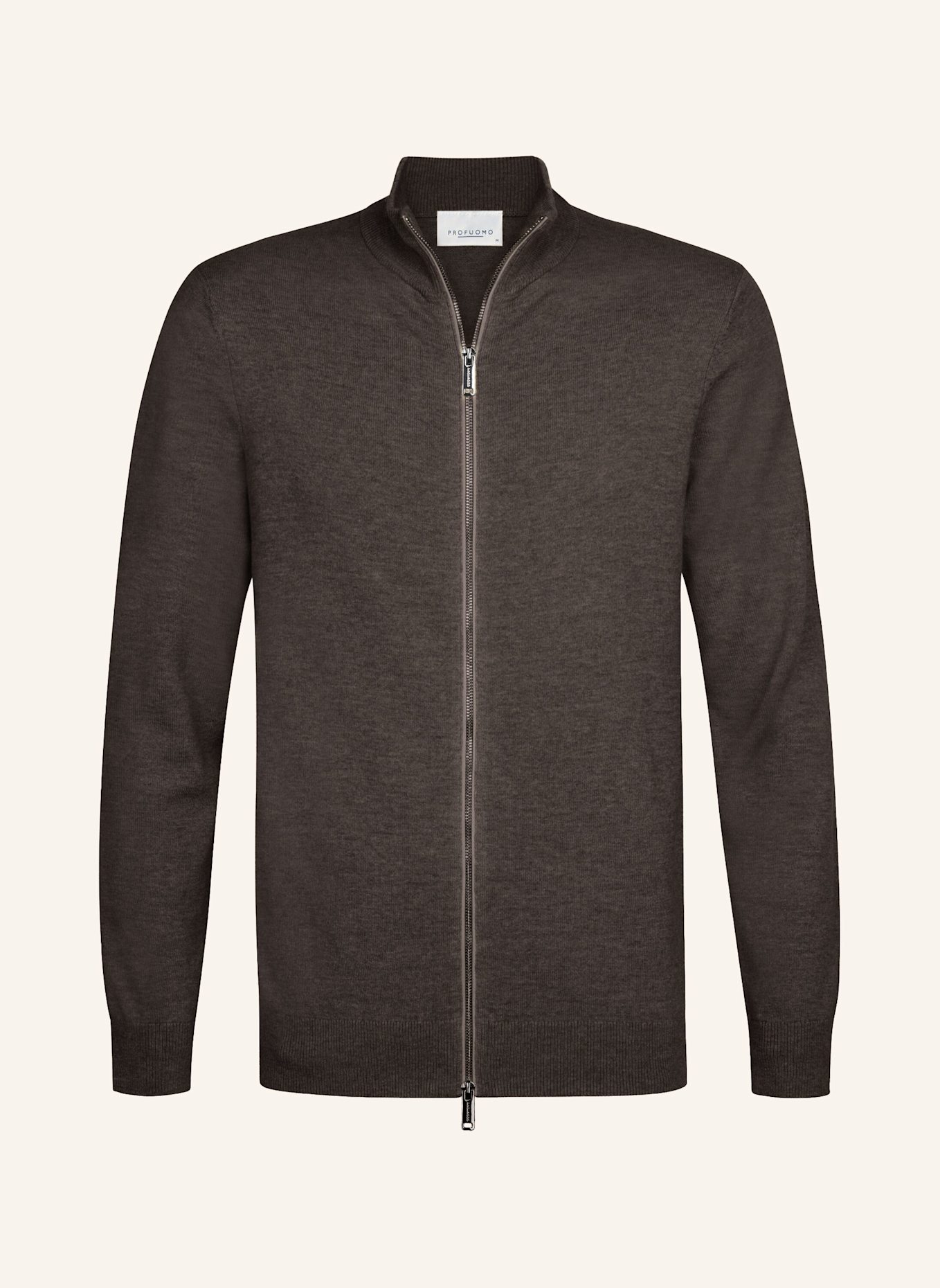 PROFUOMO Strickjacke: BRAUN