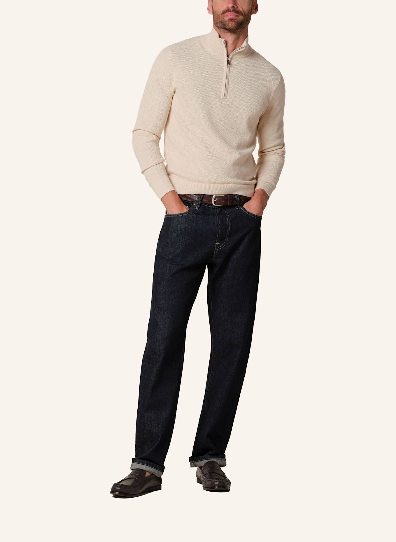 PROFUOMO Pullover: WEISS
