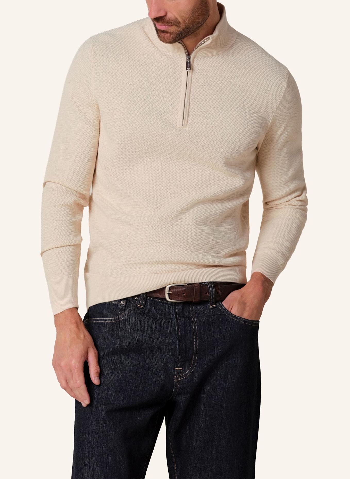 PROFUOMO Pullover: WEISS