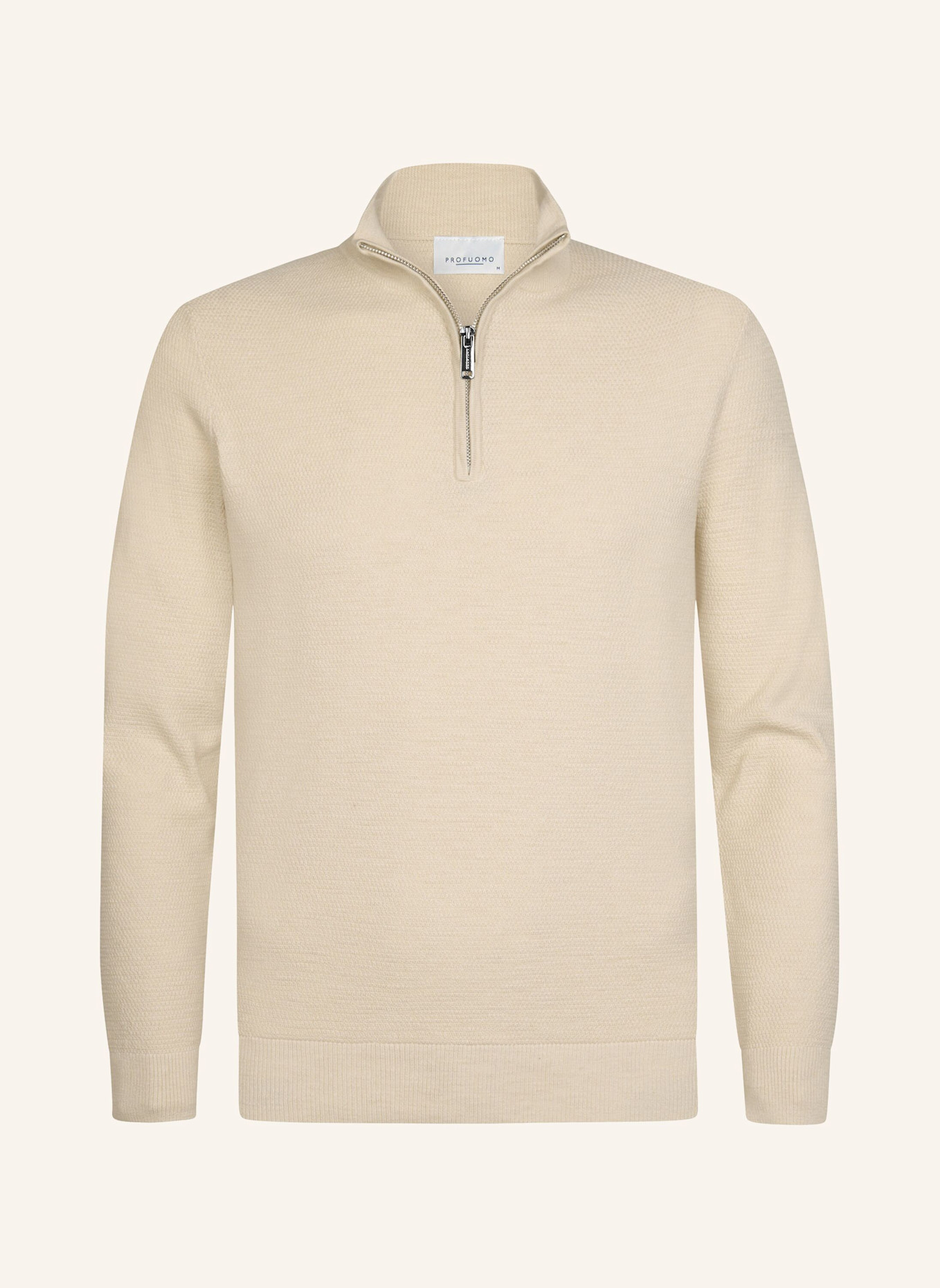 PROFUOMO Pullover: WEISS