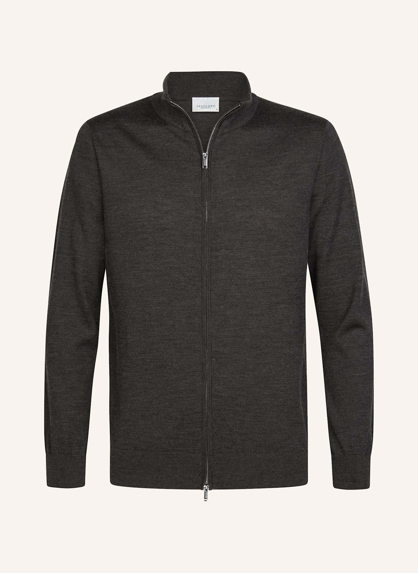 PROFUOMO Strickjacken: DUNKELBRAUN