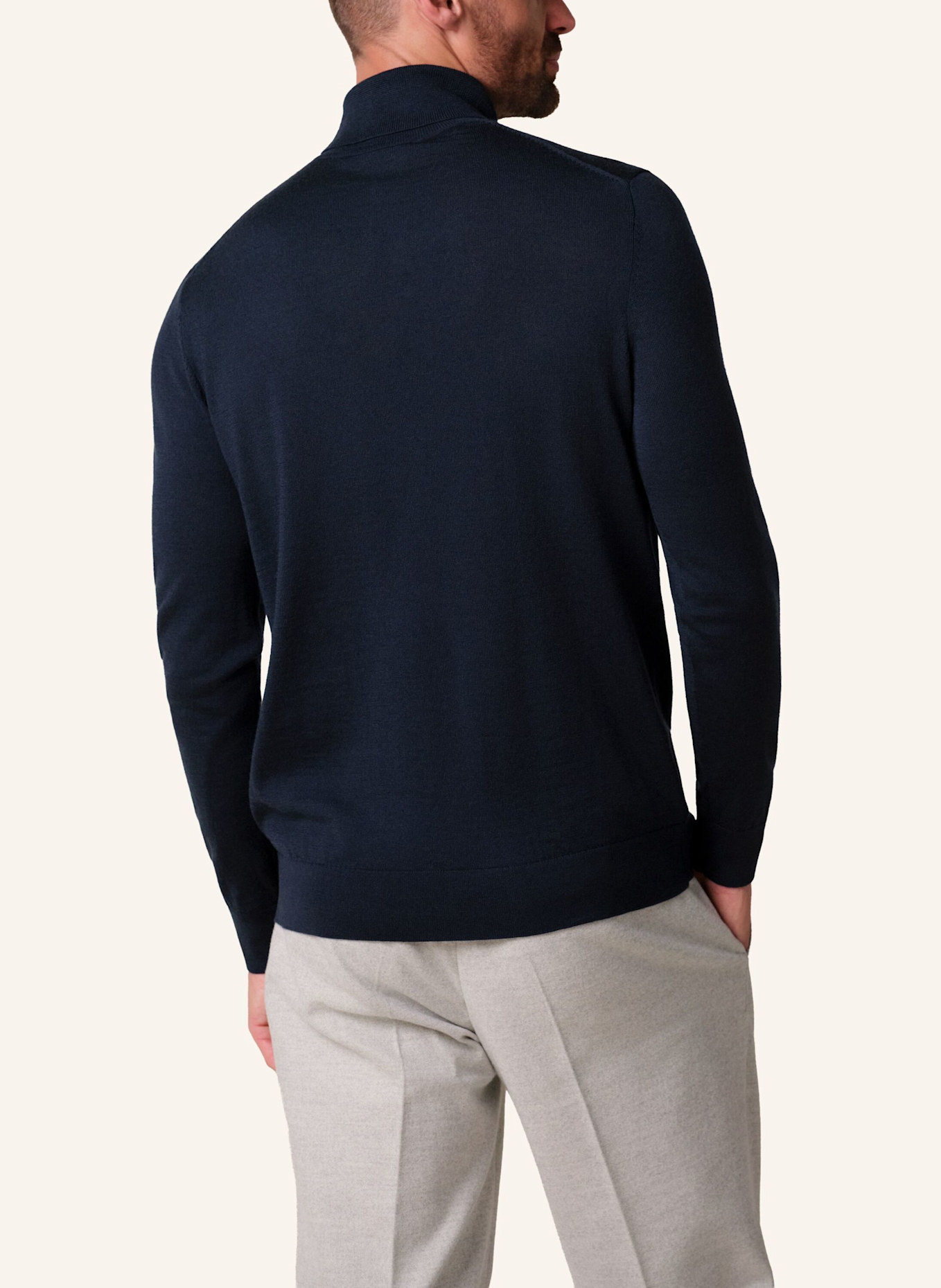 PROFUOMO Pullover: BLAU