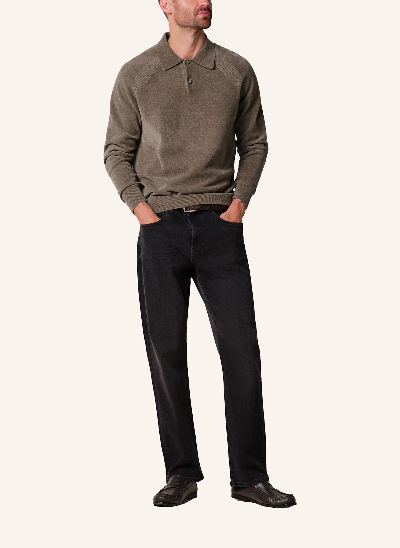 PROFUOMO Poloshirt: BRAUN