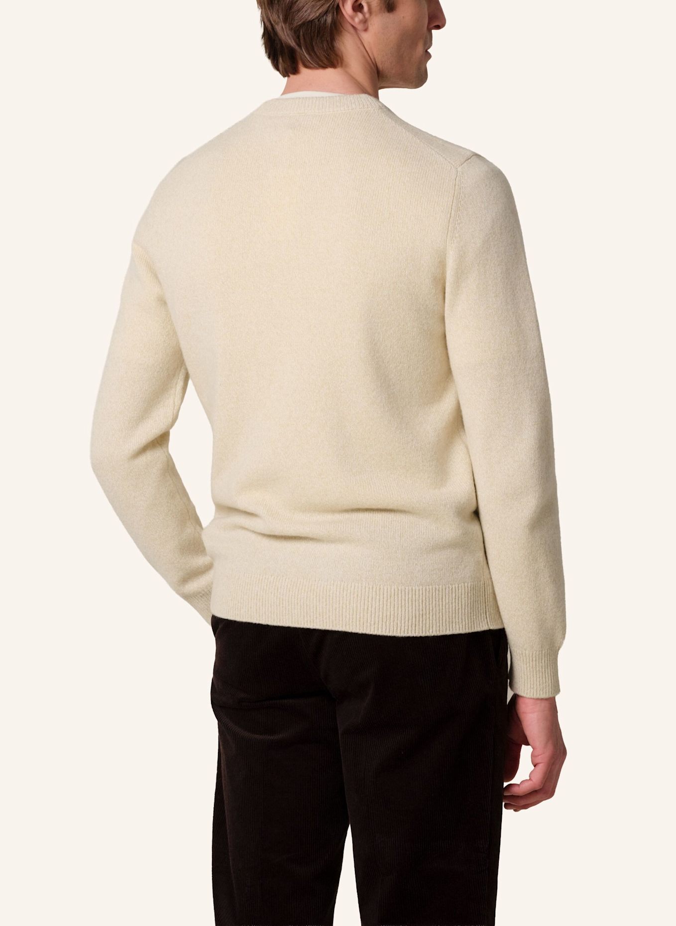 PROFUOMO Pullover: BEIGE