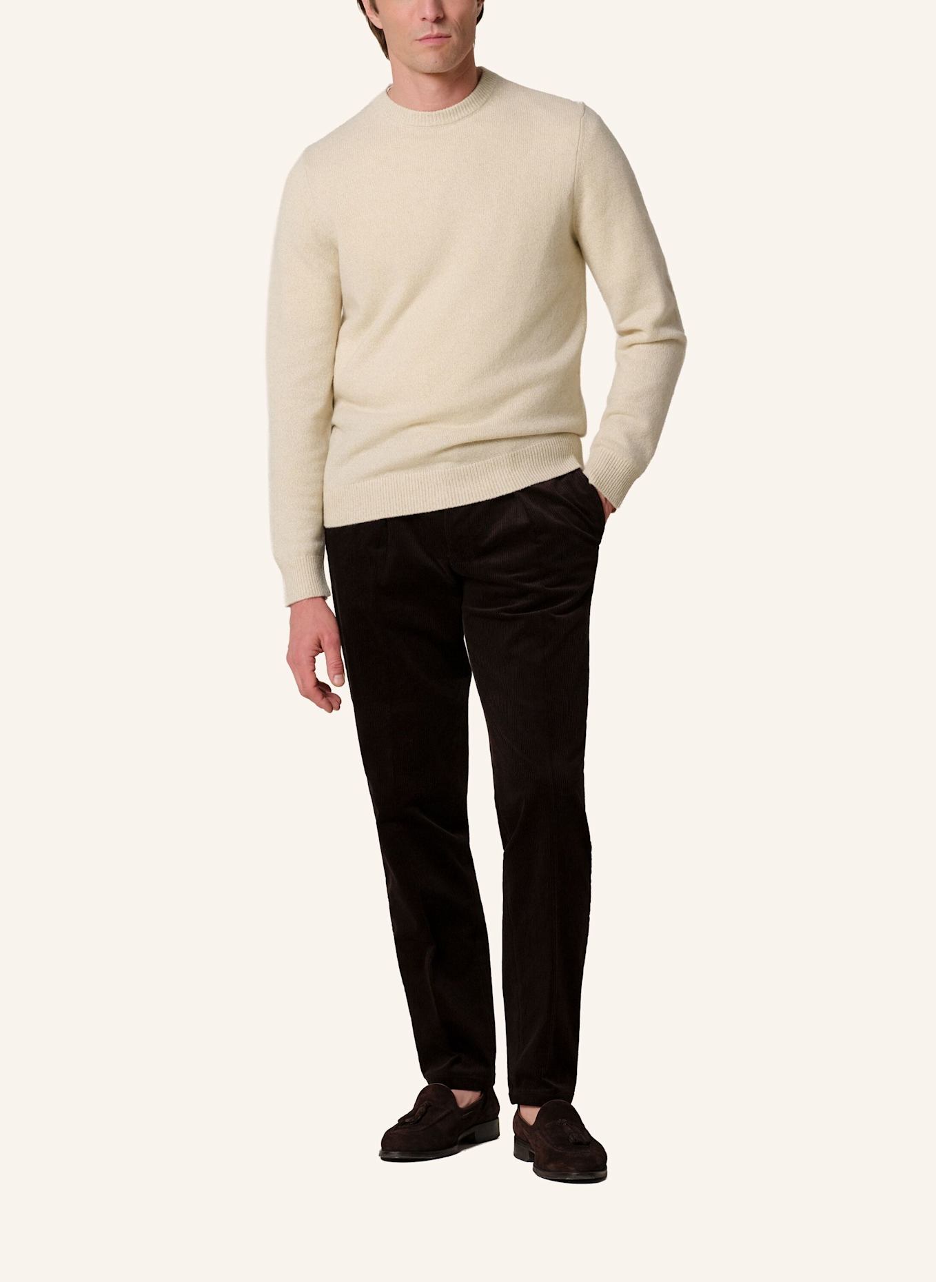 PROFUOMO Pullover: BEIGE