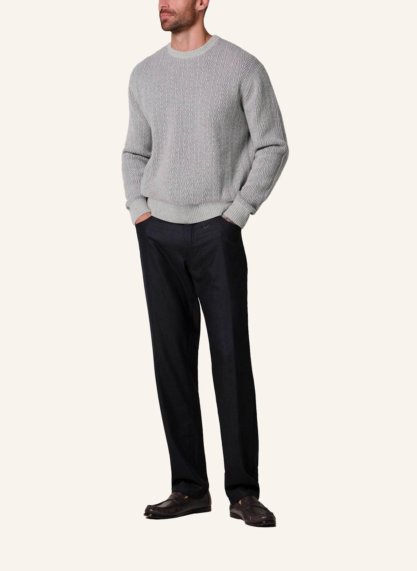 PROFUOMO Pullover: GRAU