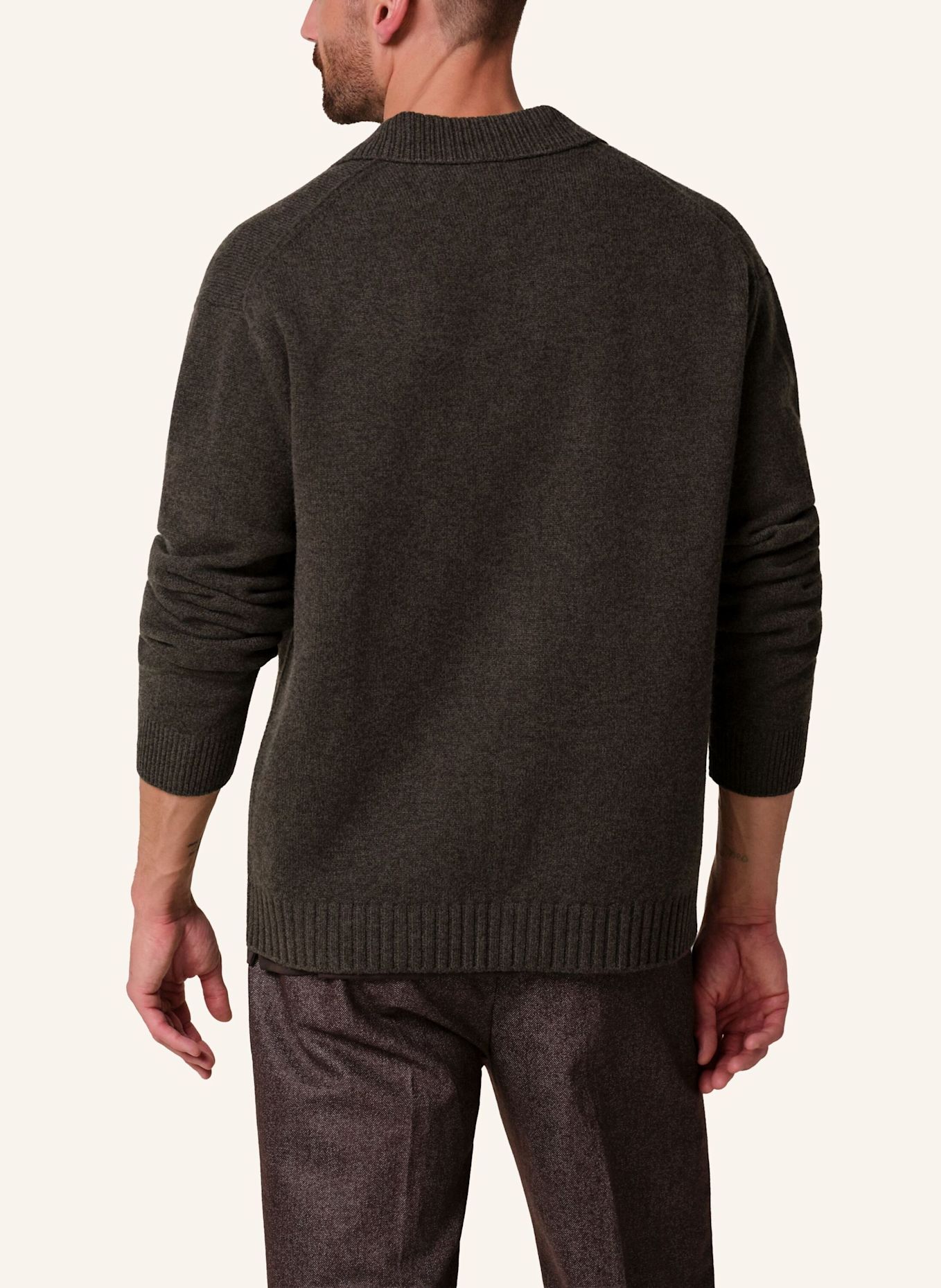 PROFUOMO Strickjacken: DUNKELBRAUN