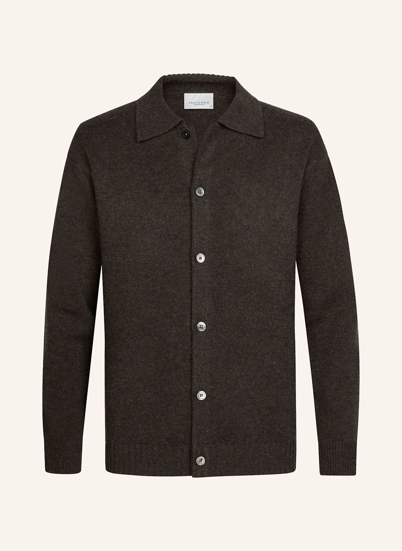 PROFUOMO Strickjacken: DUNKELBRAUN