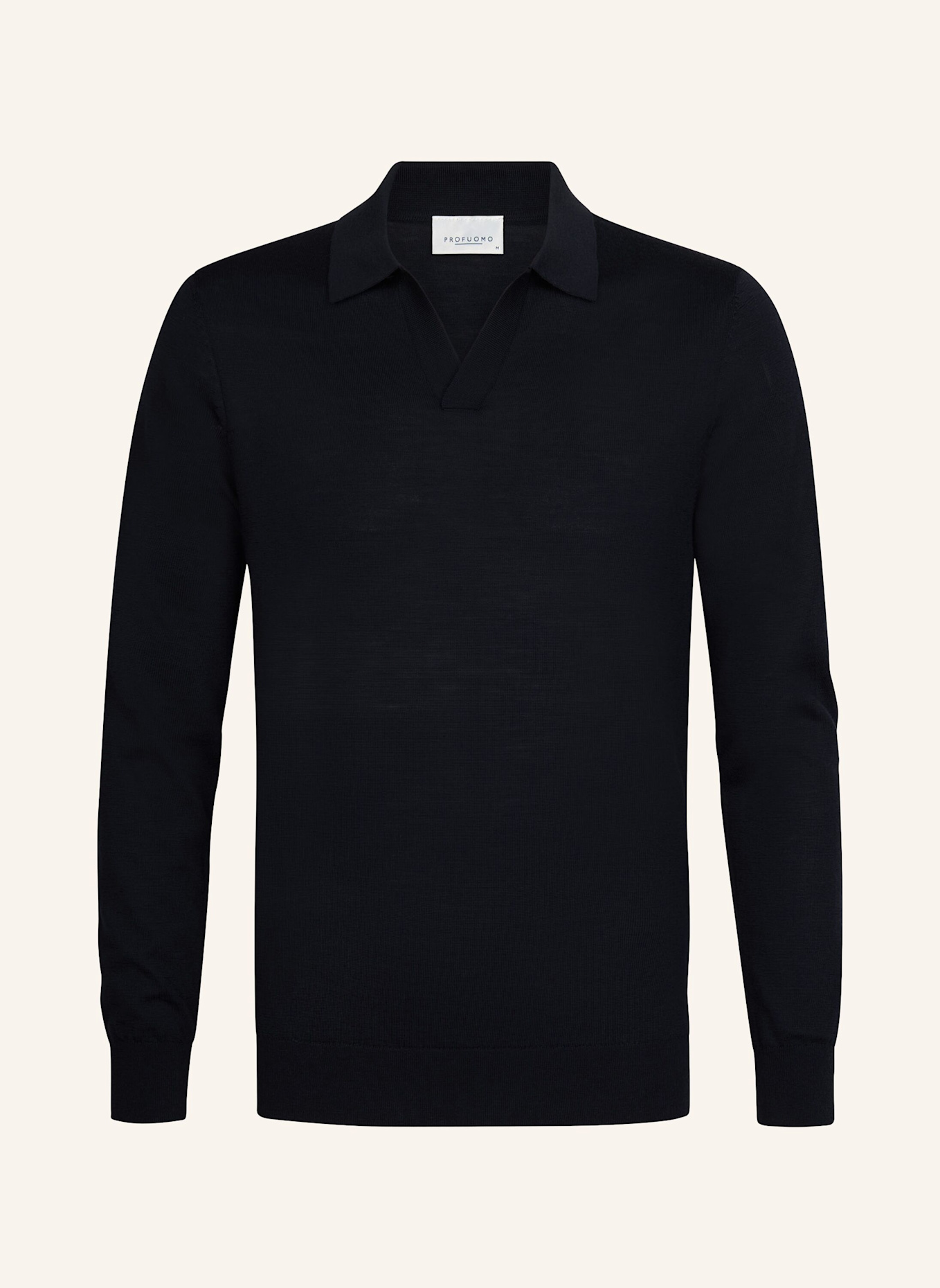 PROFUOMO Poloshirt: BLAU