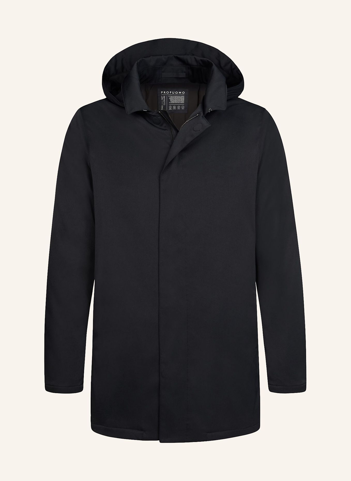 PROFUOMO Mäntel: SCHWARZ