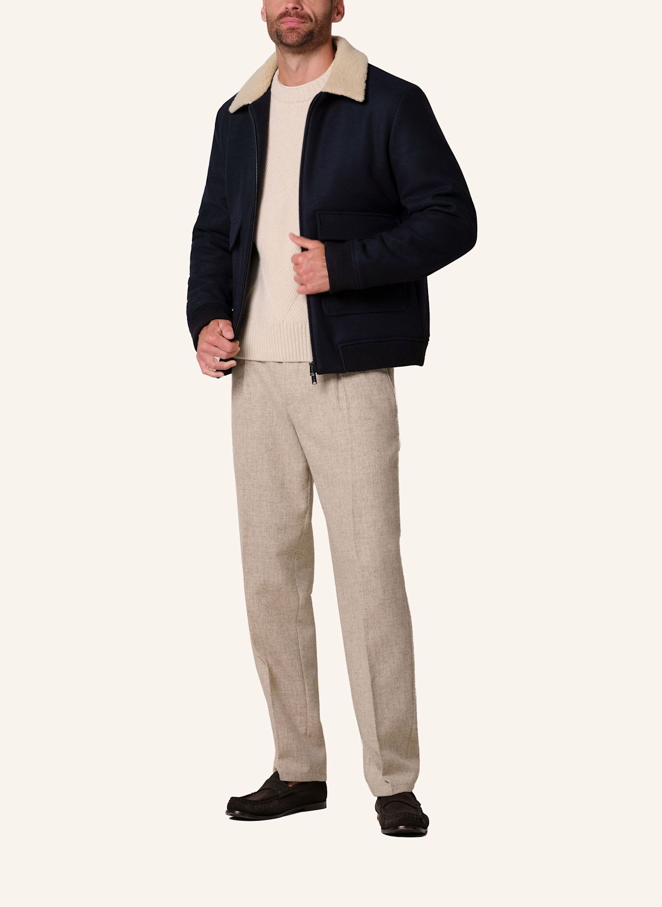 PROFUOMO Mäntel: BLAU