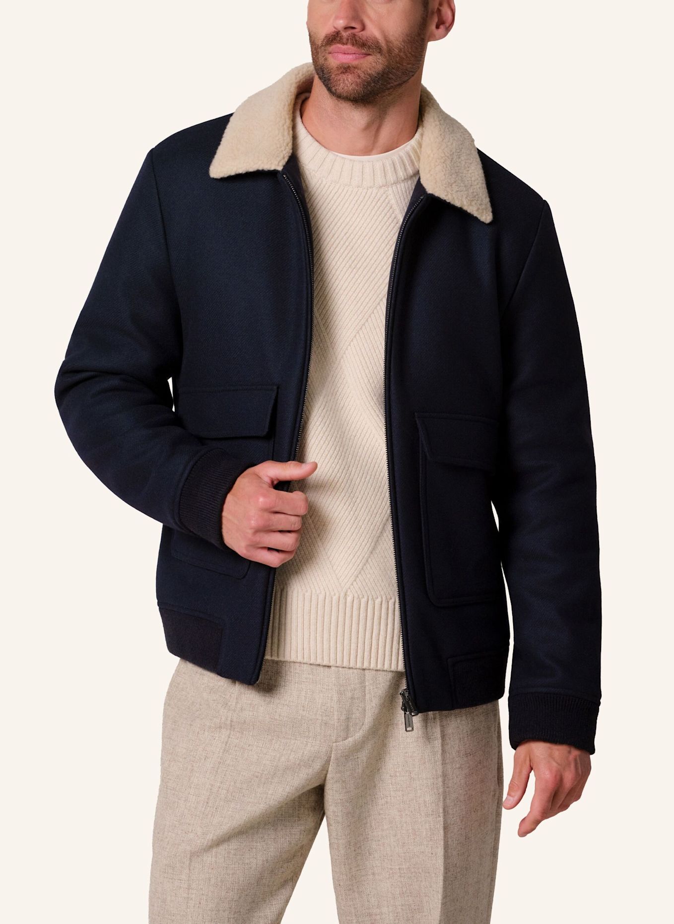 PROFUOMO Mäntel: BLAU