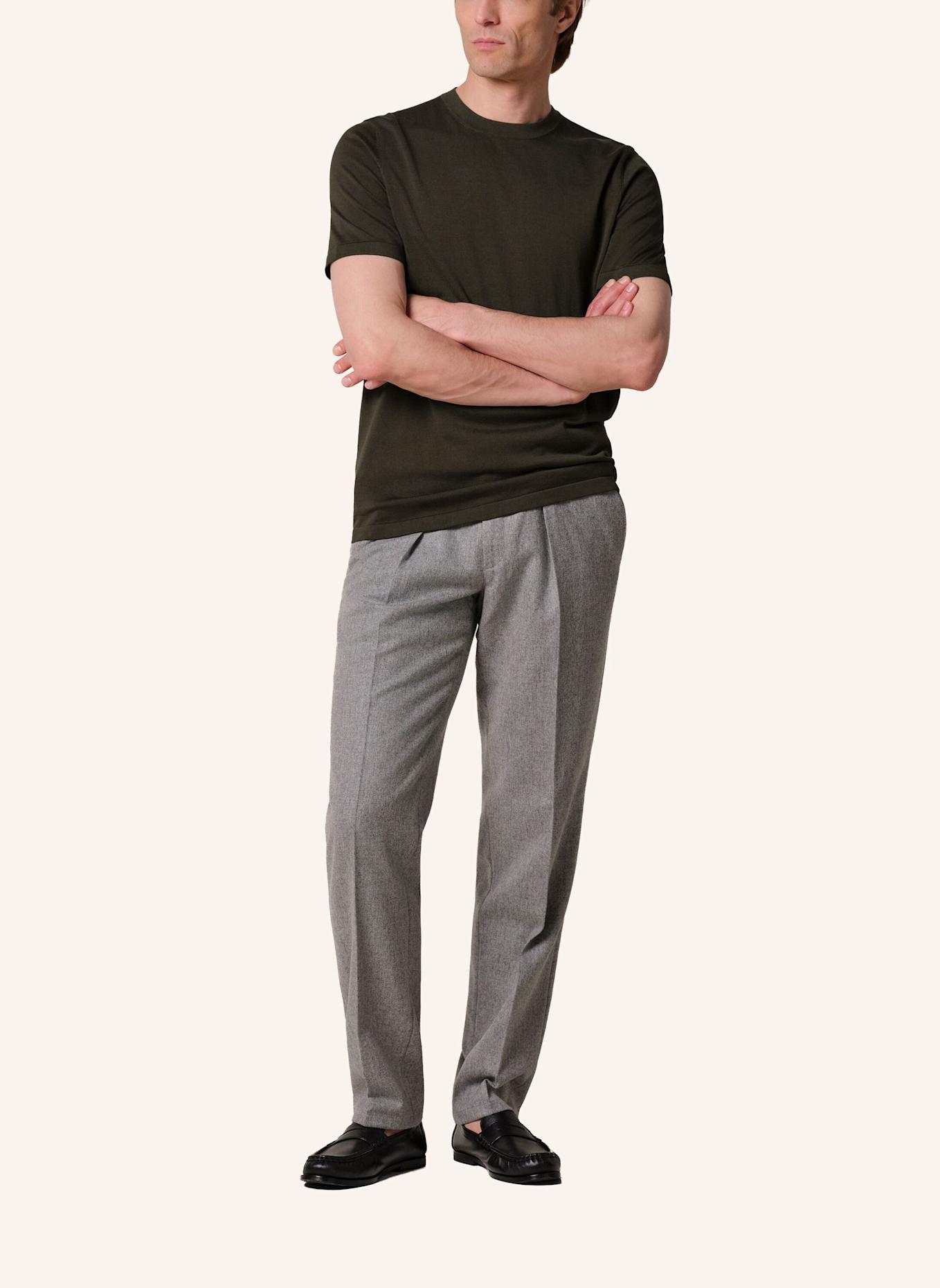 PROFUOMO T-Shirt: DUNKELGRÜN