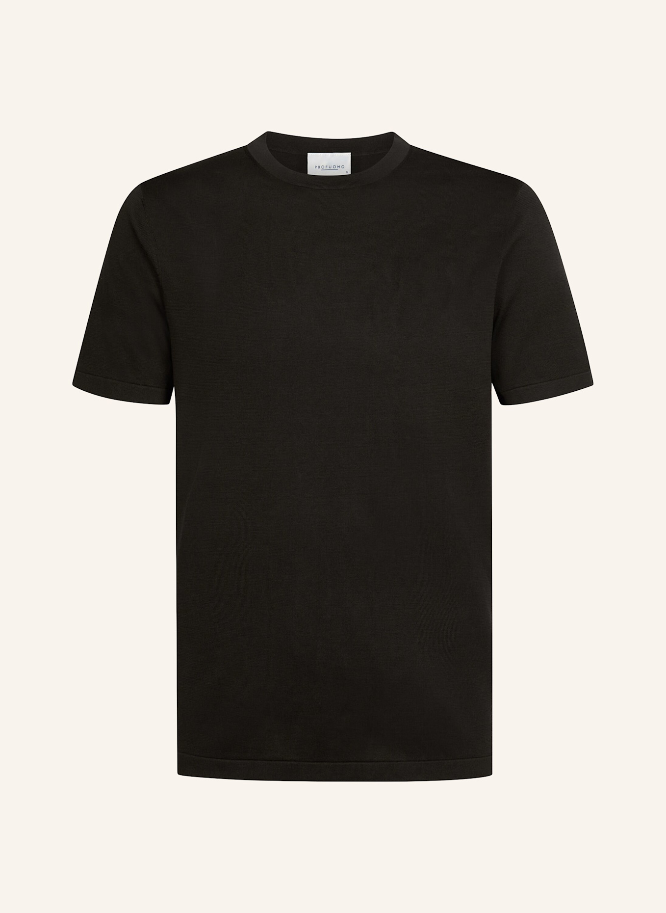 PROFUOMO T-Shirt: DUNKELBRAUN