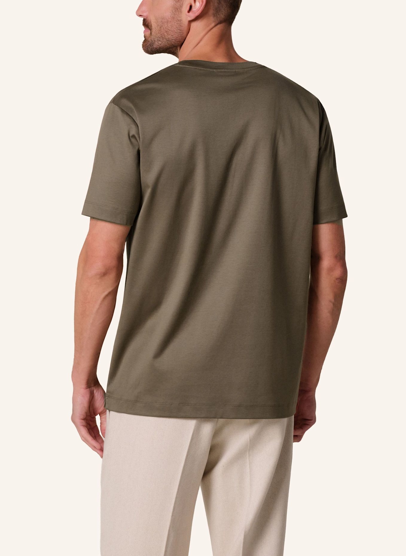 PROFUOMO T-Shirt: TAUPE