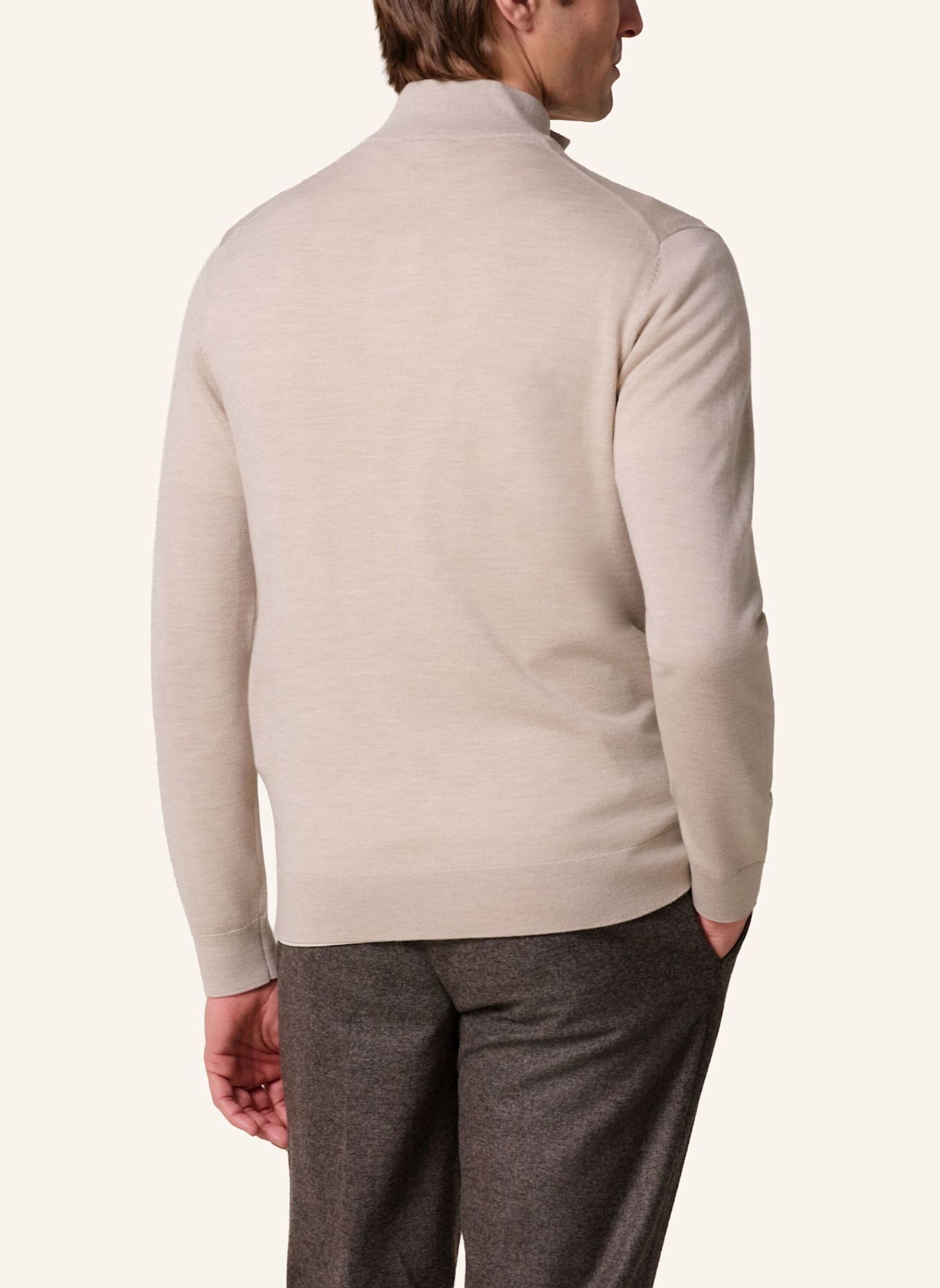 PROFUOMO Pullover: BEIGE