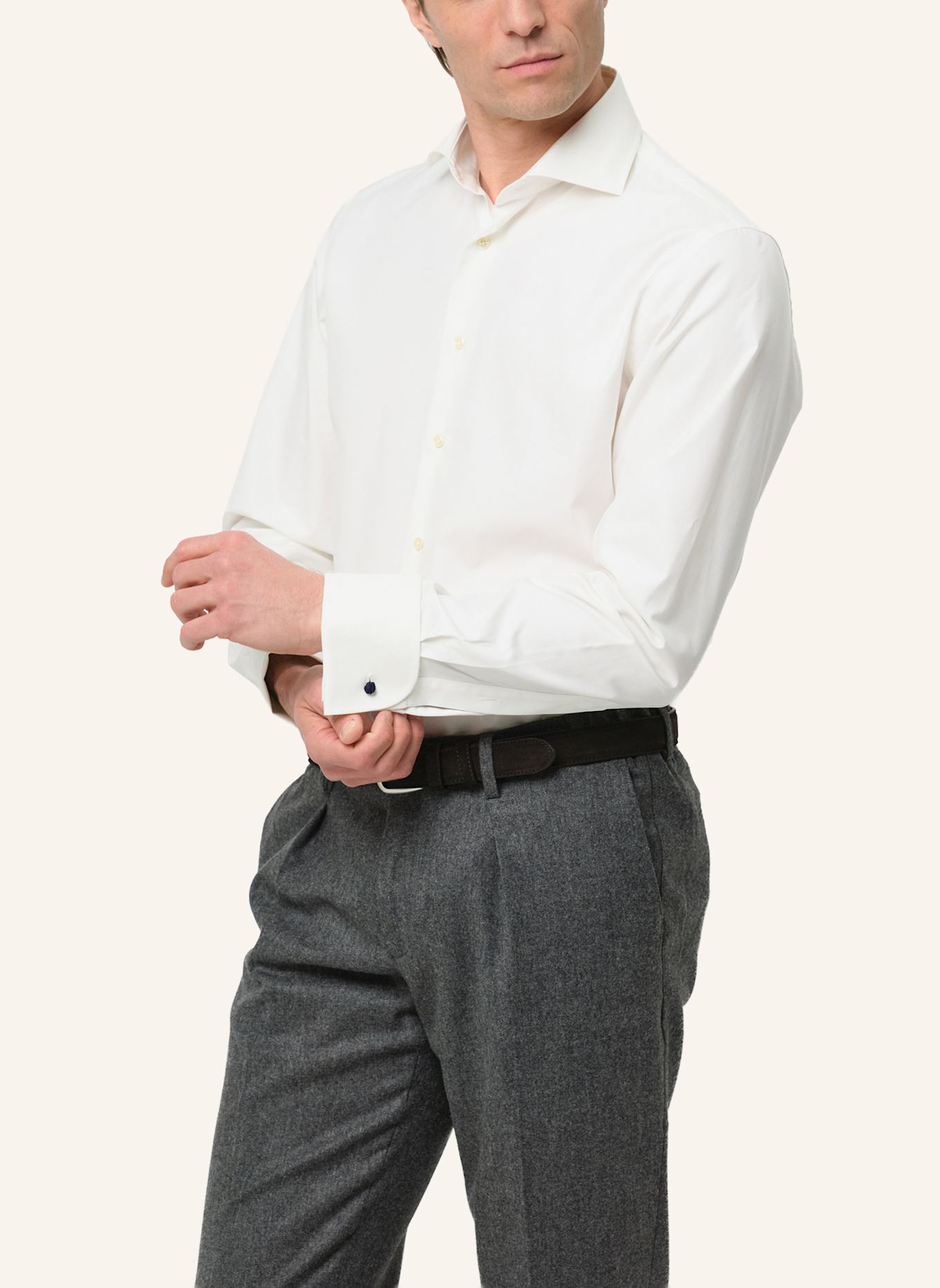 PROFUOMO Hemd: ECRU