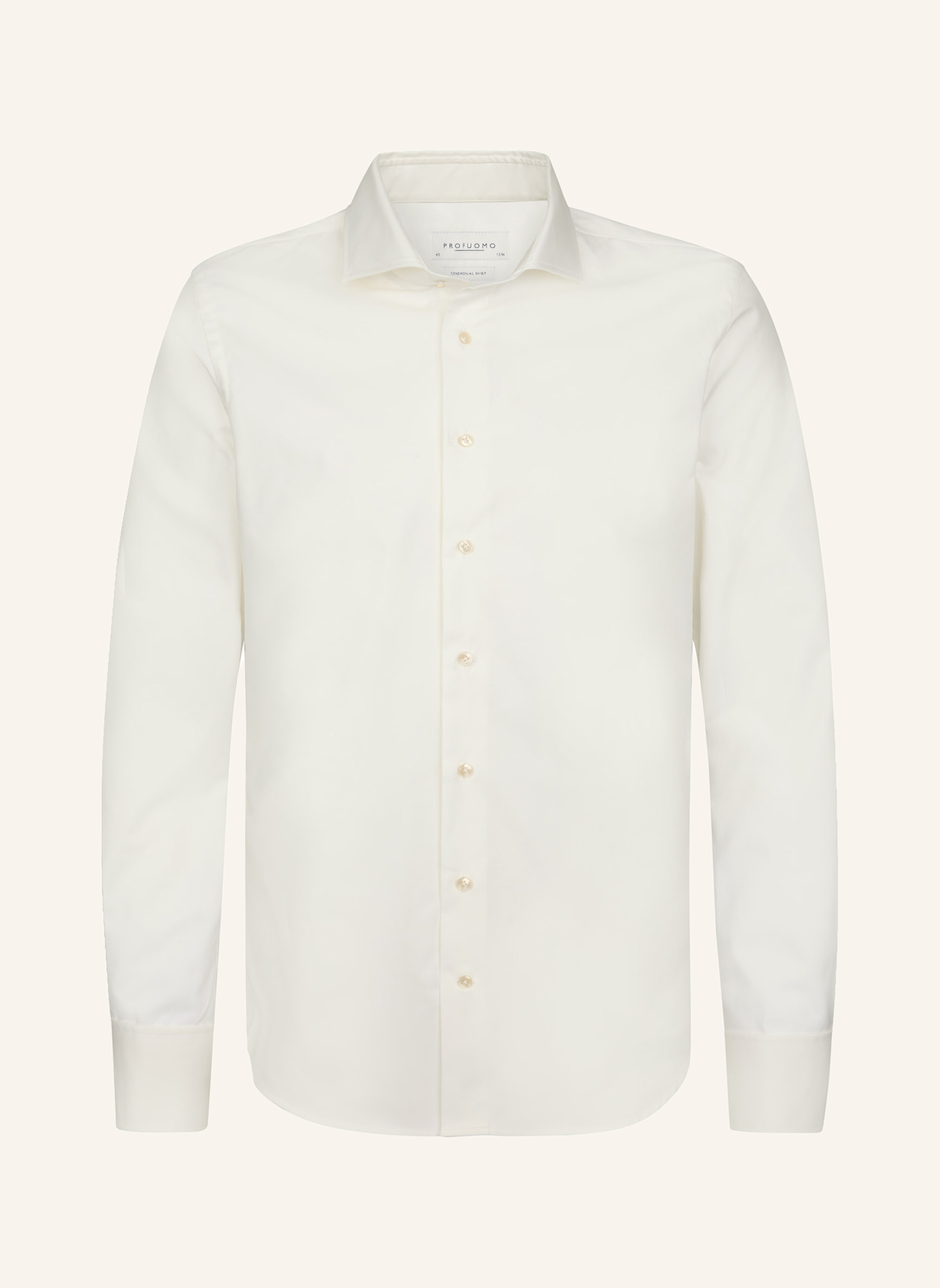 PROFUOMO Hemd: ECRU