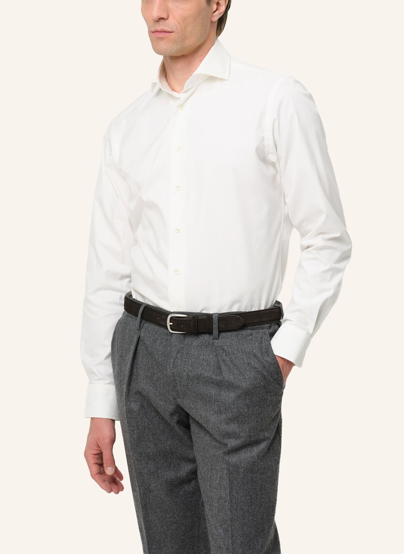 PROFUOMO Hemd: ECRU