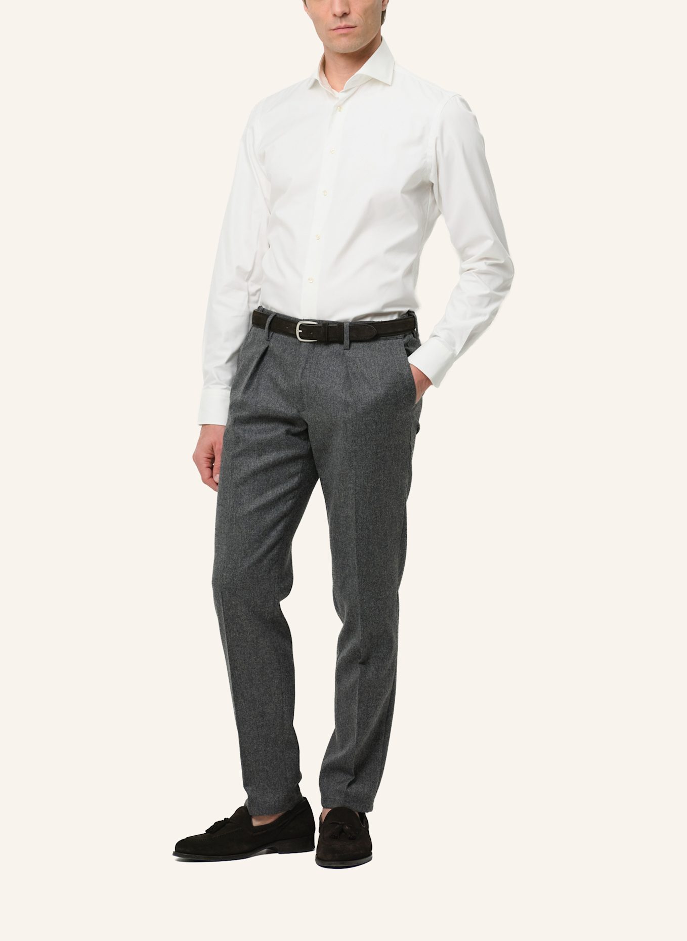 PROFUOMO Hemd: ECRU