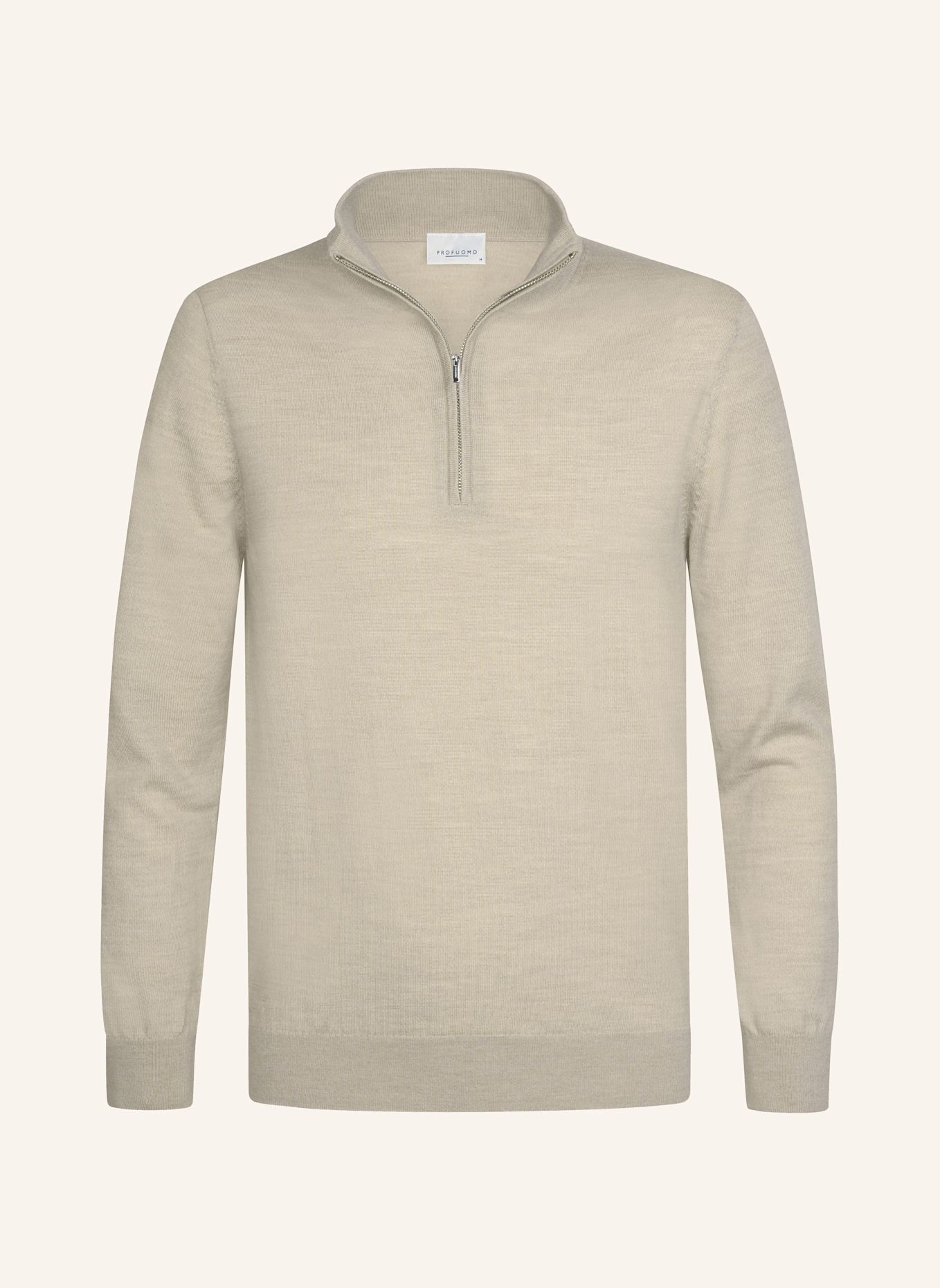 PROFUOMO Pullover: BEIGE