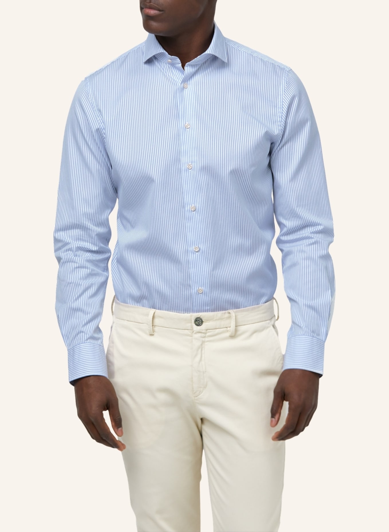PROFUOMO Hemd Slim Fit, Farbe: BLAU/ BLAUGRAU/ DUNKELBLAU (Bild 3)