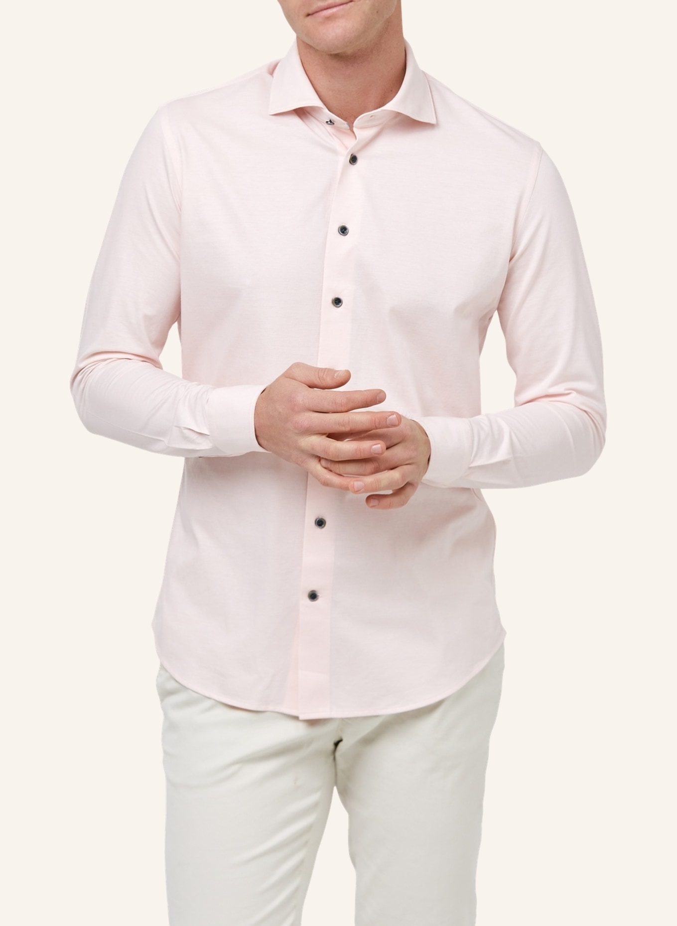 PROFUOMO Hemd Slim Fit, Farbe: ROSÉ (Bild 3)