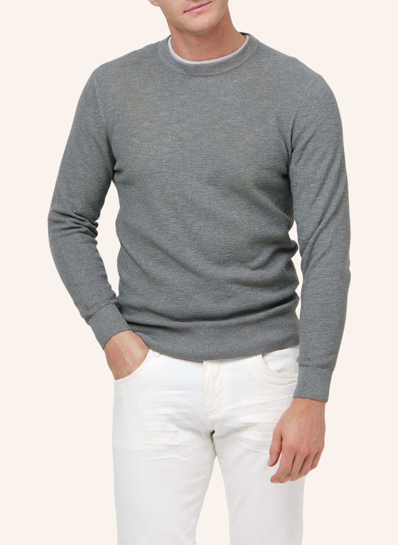 PROFUOMO Herren Pullover, Farbe: GRÜN (Bild 3)