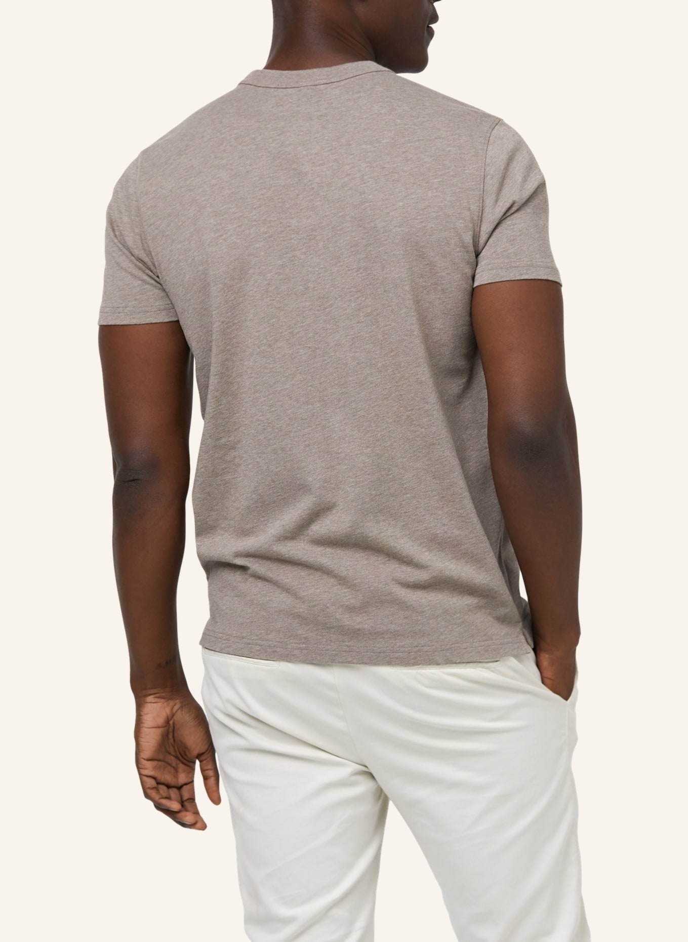 PROFUOMO Herren T-Shirt, Farbe: BRAUN (Bild 2)