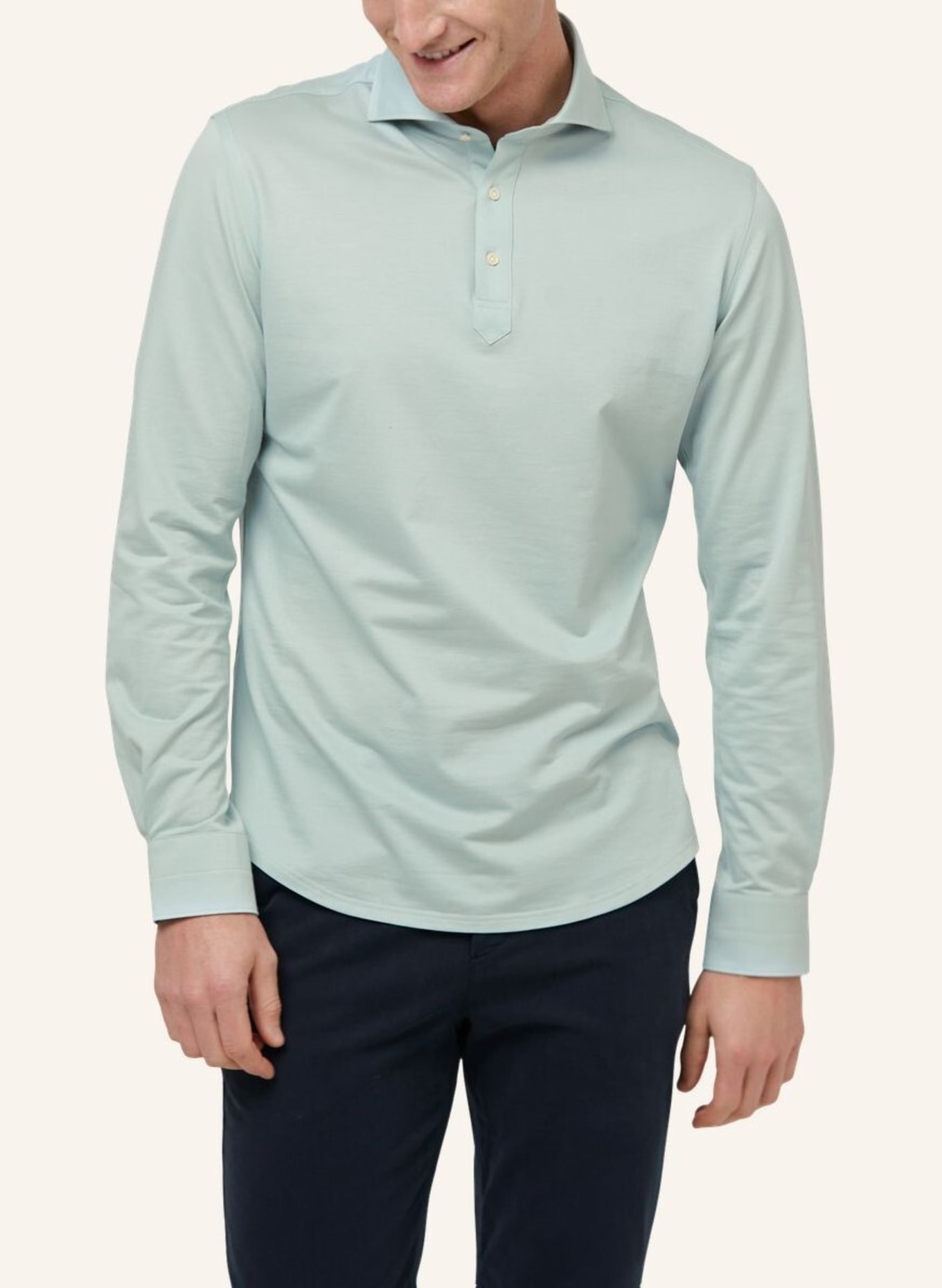 PROFUOMO Herren Poloshirt, Farbe: DUNKELGRÜN (Bild 3)