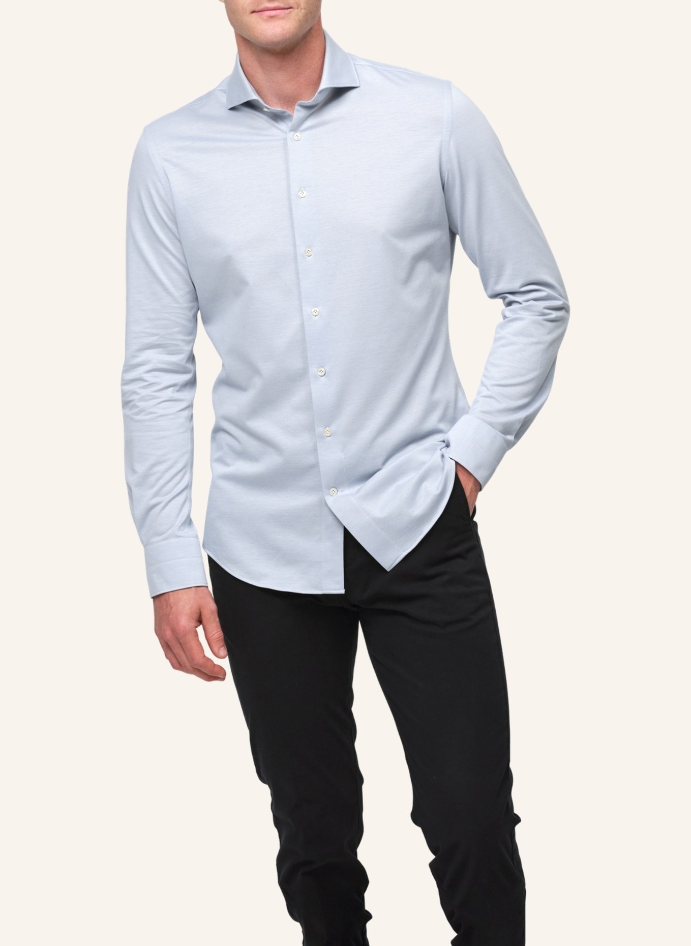 PROFUOMO Hemd Slim Fit, Farbe: BLAU (Bild 3)