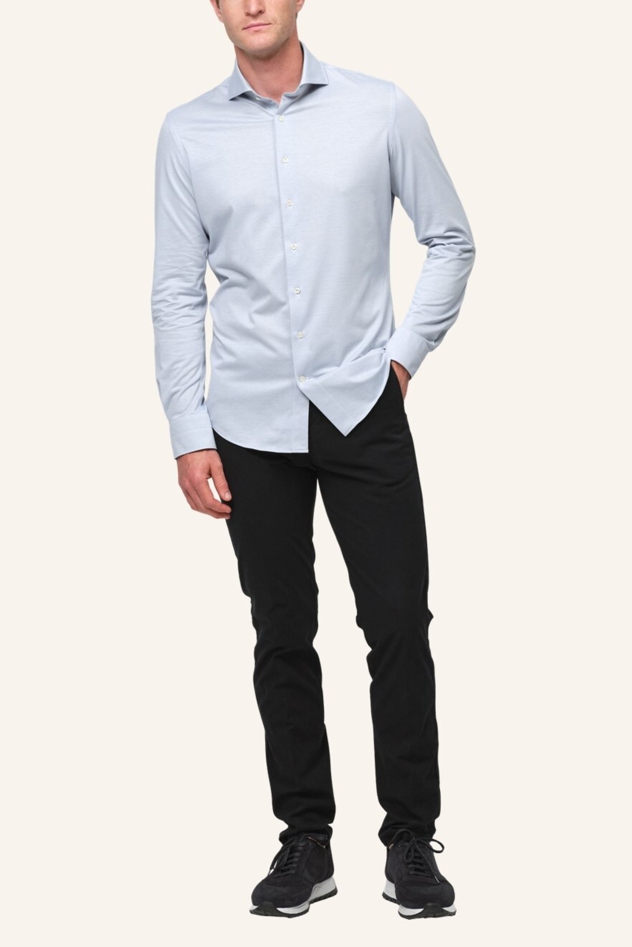 PROFUOMO Hemd Slim Fit, Farbe: BLAU (Bild 4)