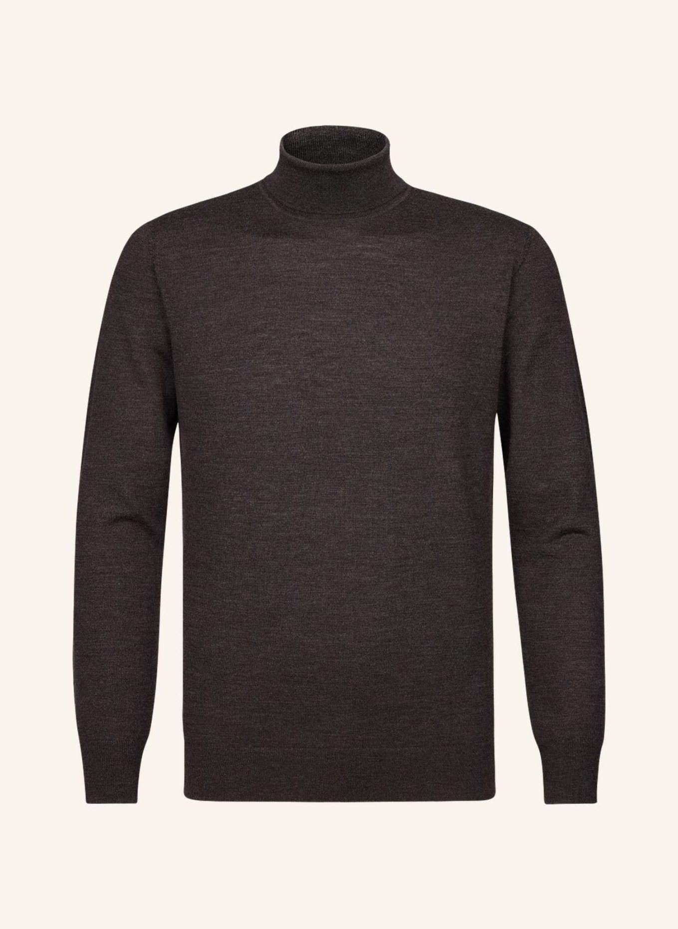 PROFUOMO Herren Rollkragenpullover, Farbe: DUNKELBRAUN (Bild 1)