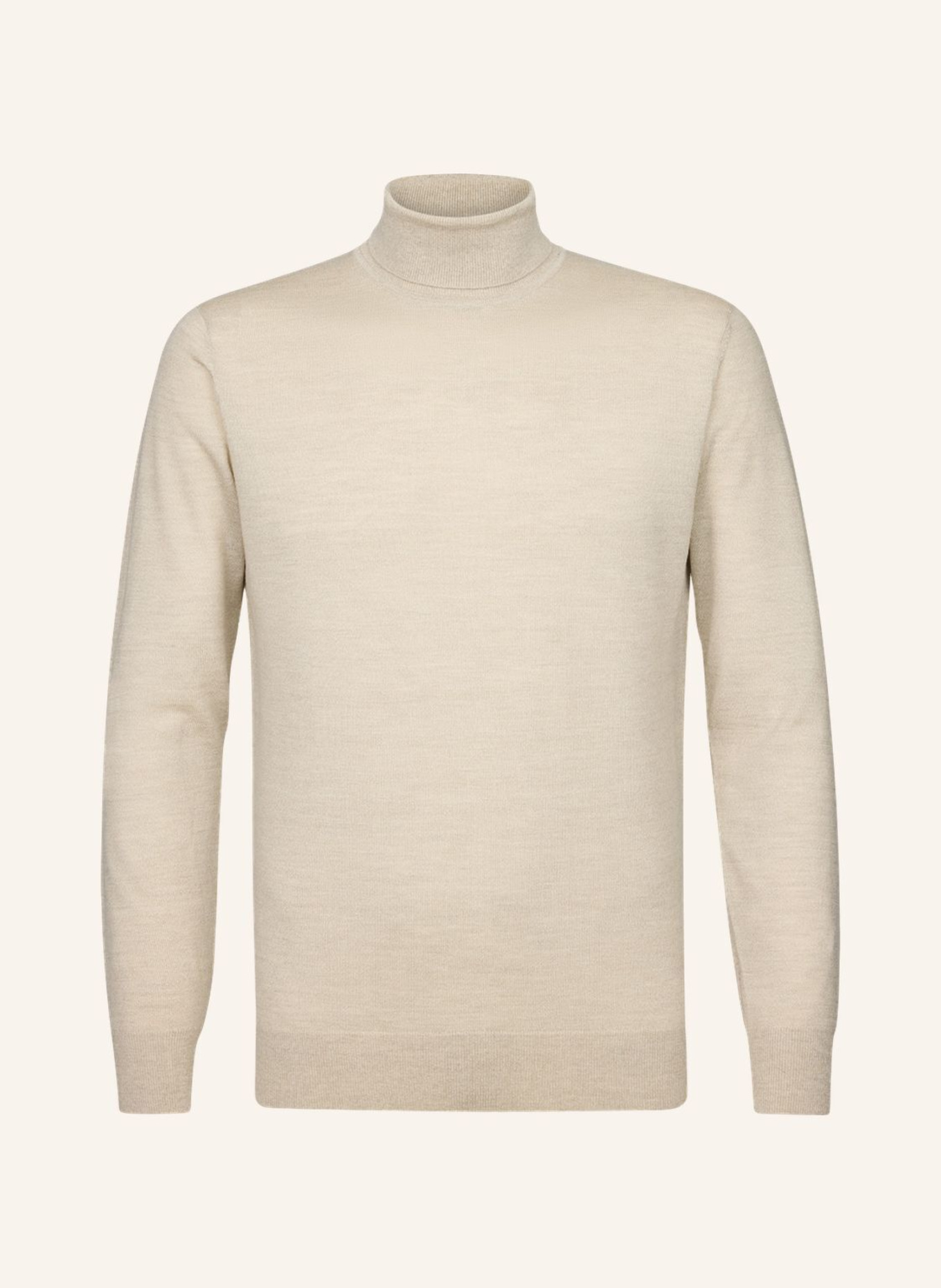 PROFUOMO Herren Rollkragenpullover, Farbe: BEIGE (Bild 1)