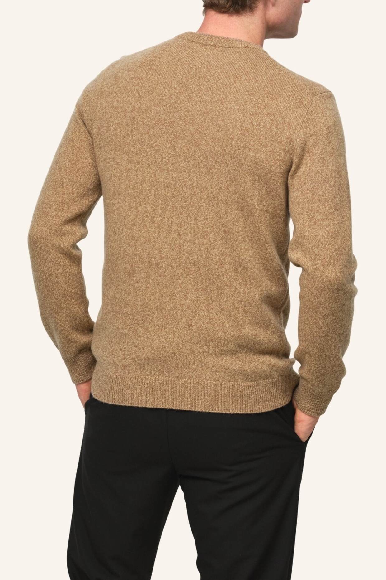 PROFUOMO Herren Pullover, Farbe: CAMEL (Bild 2)