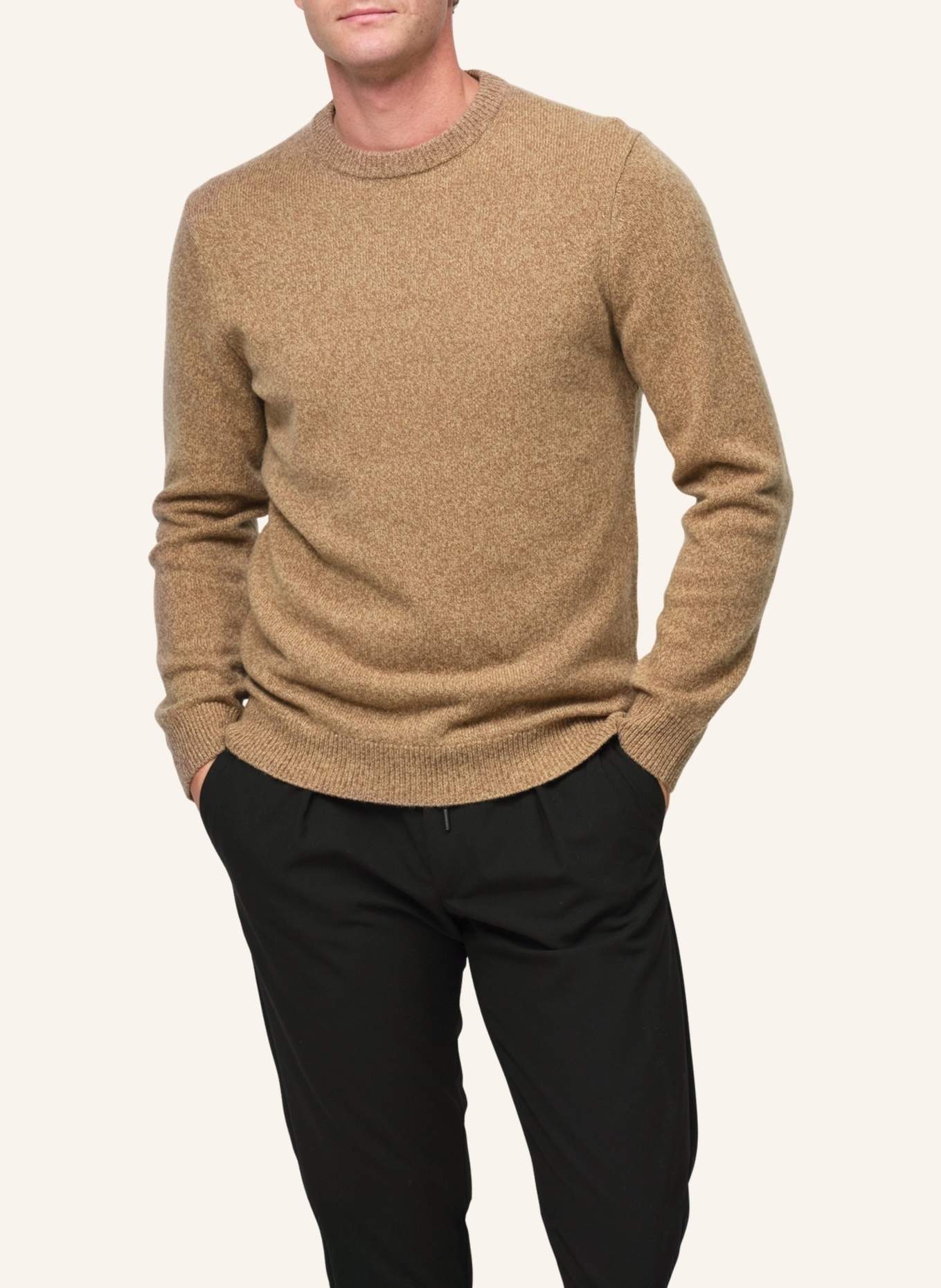 PROFUOMO Herren Pullover, Farbe: CAMEL (Bild 3)