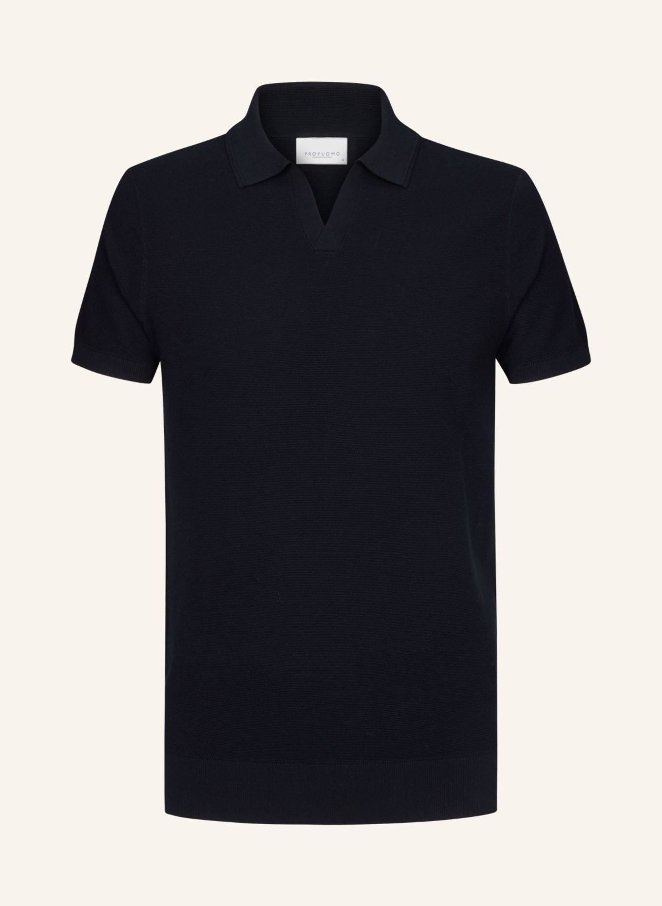 PROFUOMO Poloshirt: BLAU