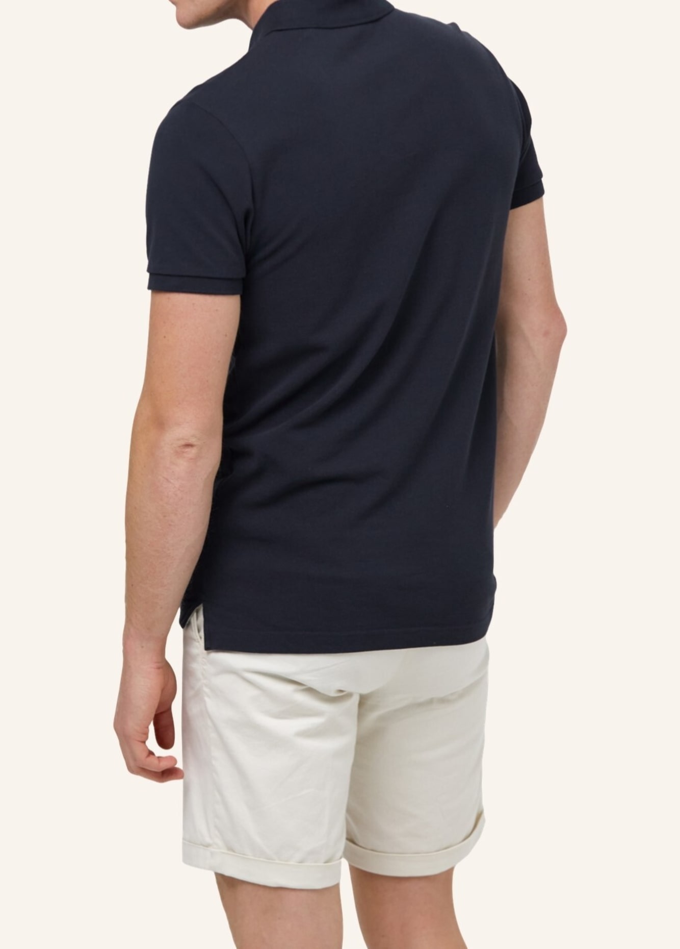 PROFUOMO Polo kurzarm: BLAU