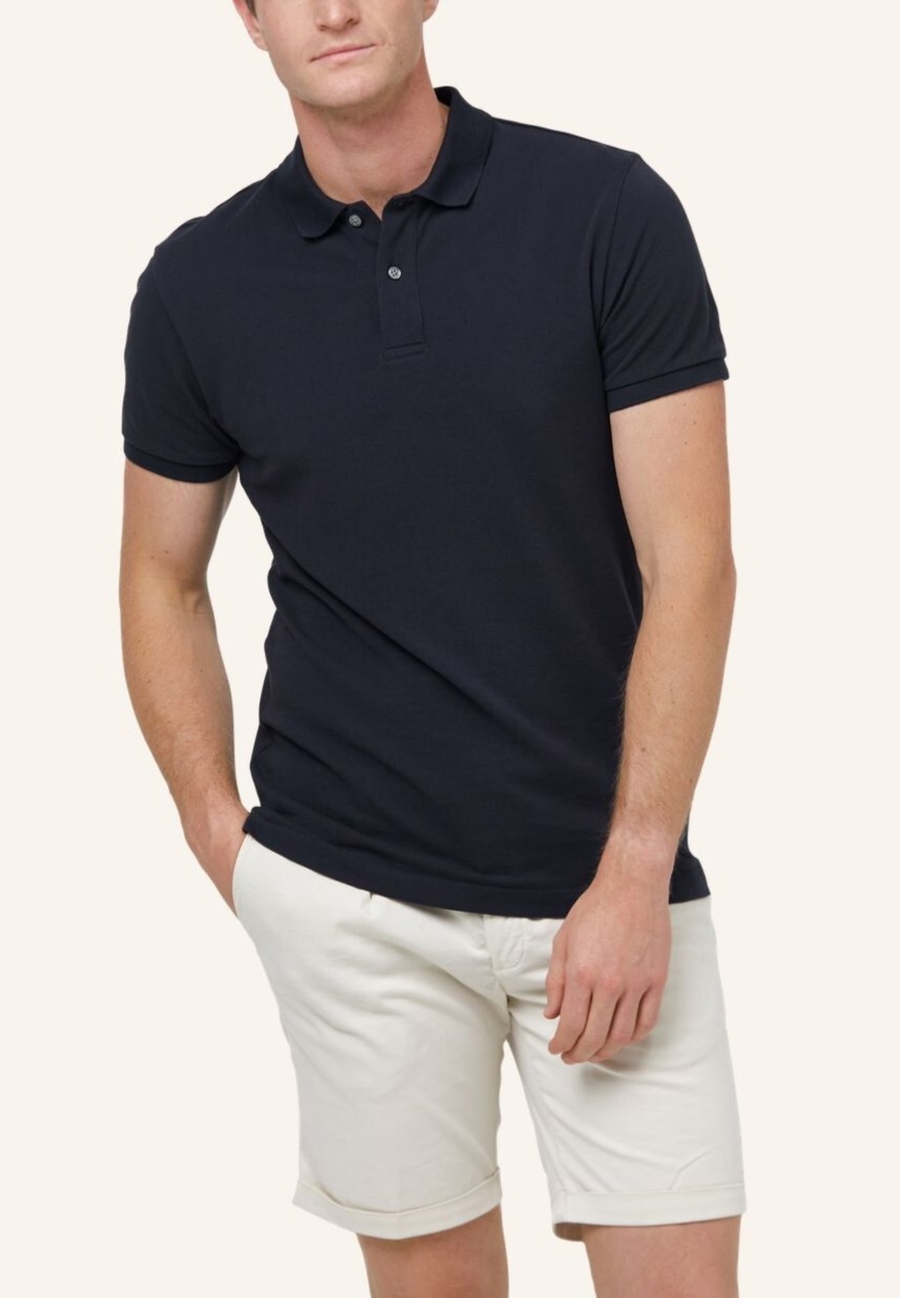 PROFUOMO Polo kurzarm: BLAU