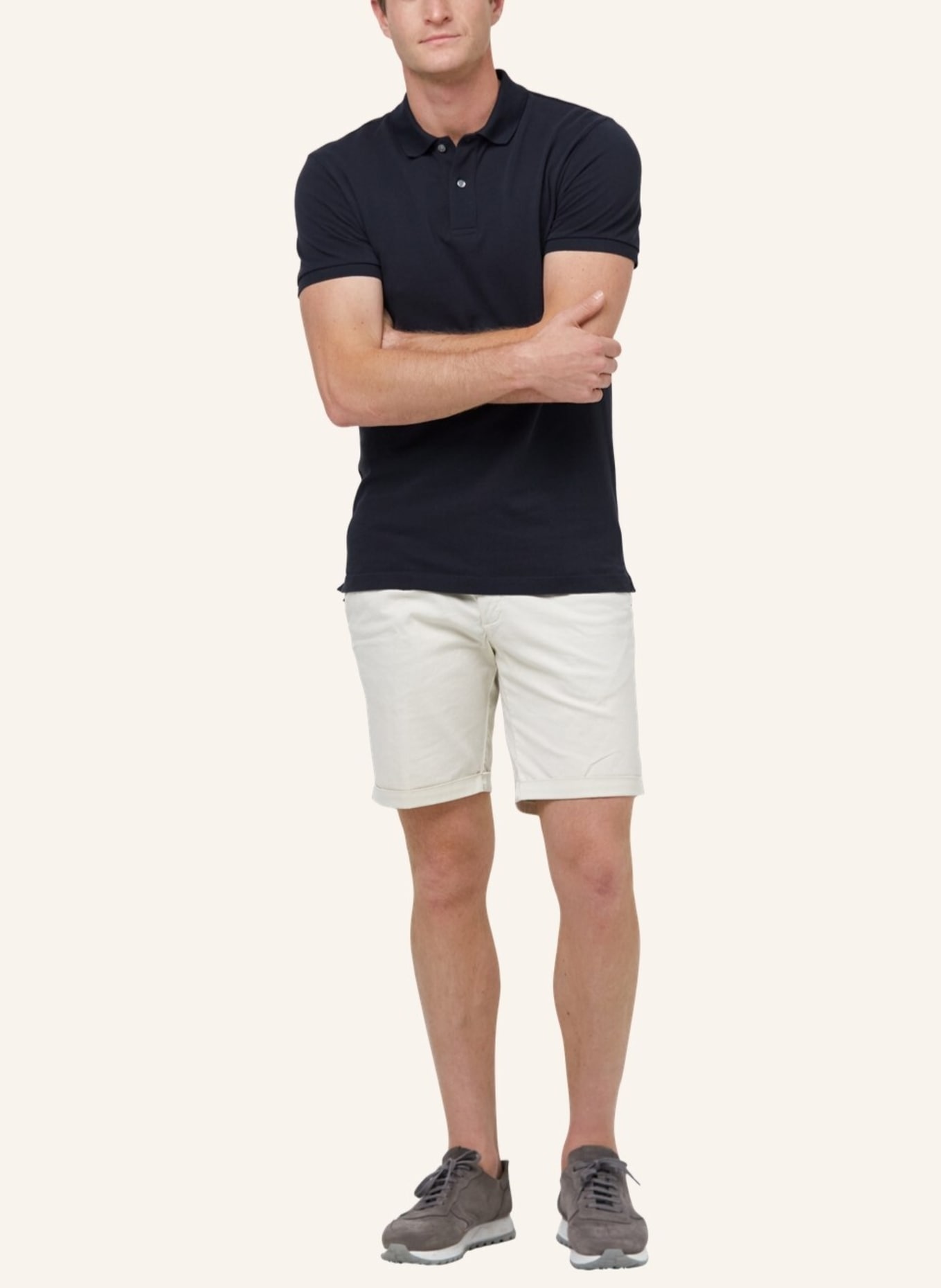 PROFUOMO Polo kurzarm: BLAU