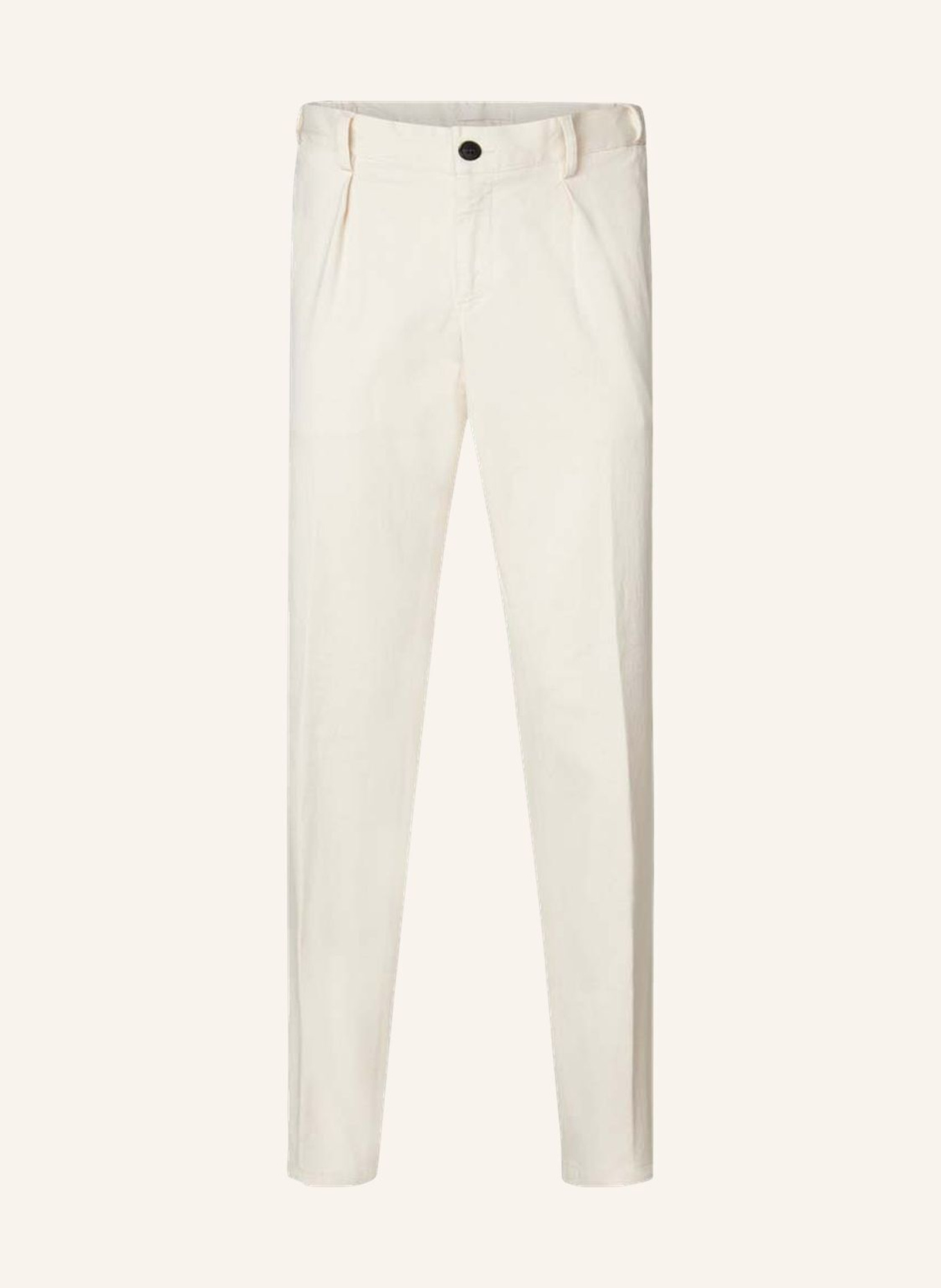 PROFUOMO Chino hose: ECRU/ WEISS