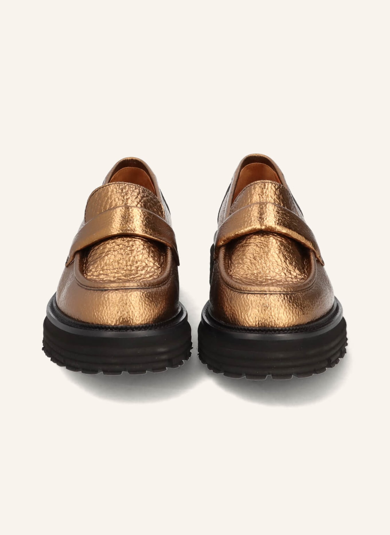 THEA MIKA Penny-Loafer, Farbe: GOLD (Bild 3)